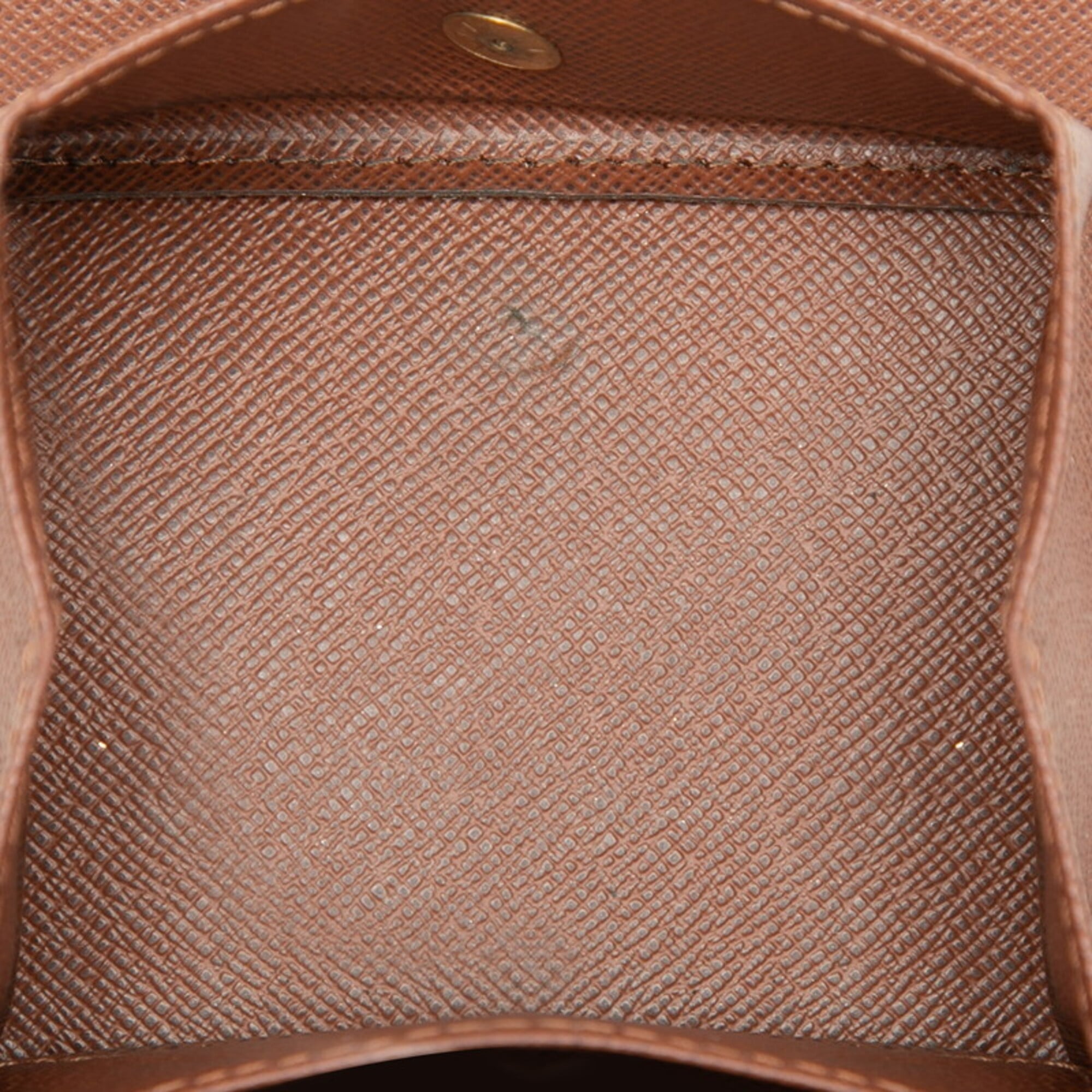 Louis Vuitton Monogram Brown Pvc Leather Wallet (Bi-Fold) (Pre-Owned)