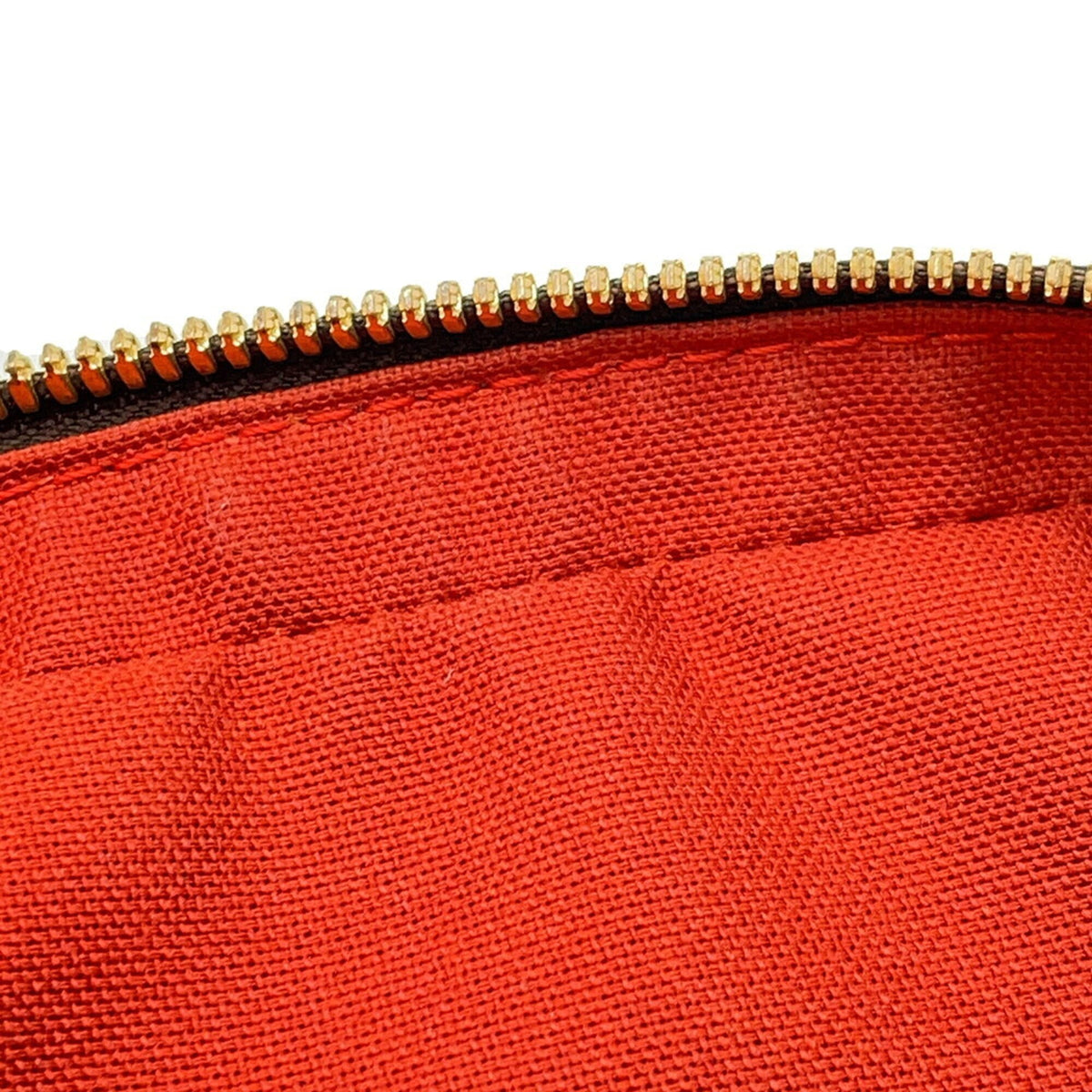 Louis Vuitton Brown Damier Canvas Ebene Damier Canvas Handbag Pouch Shoulder Bag Sling Bag (Pre-Owned)