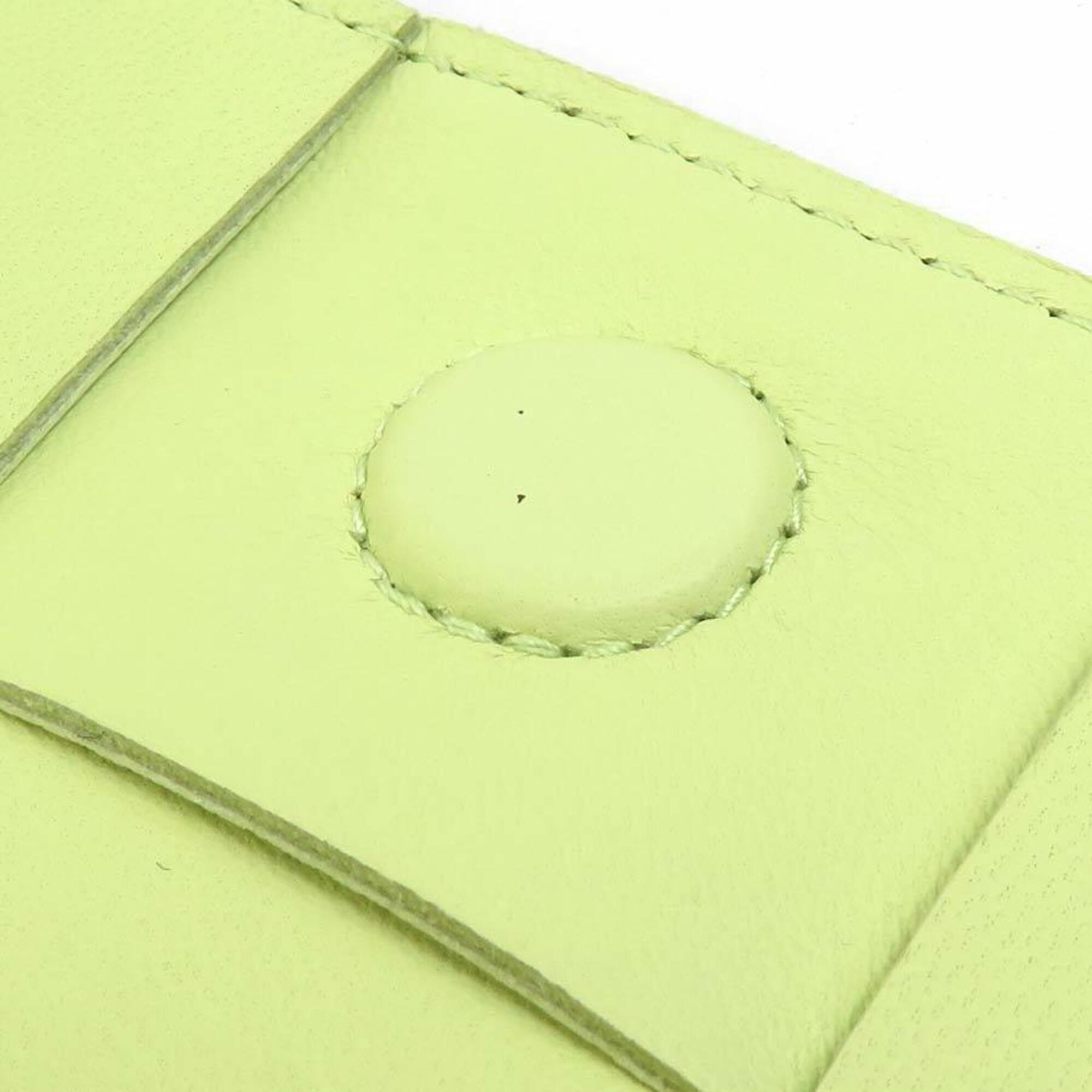 Bottega Veneta Yellow Leather Shoulder Bag (Pre-Owned)