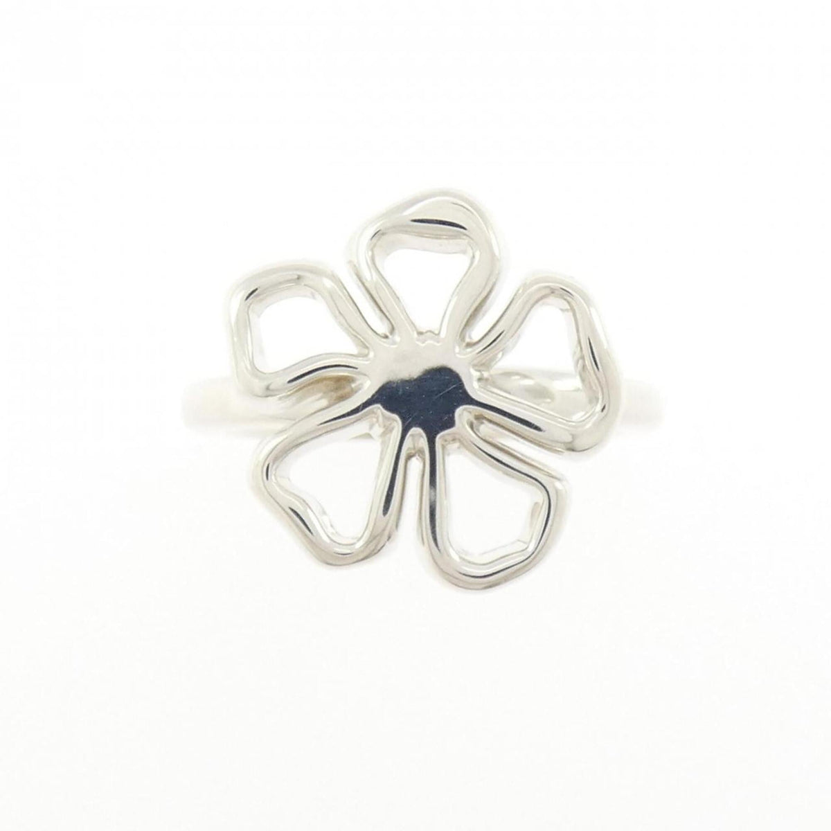 Tiffany Silver 925 Band Ring (Pre-Owned)