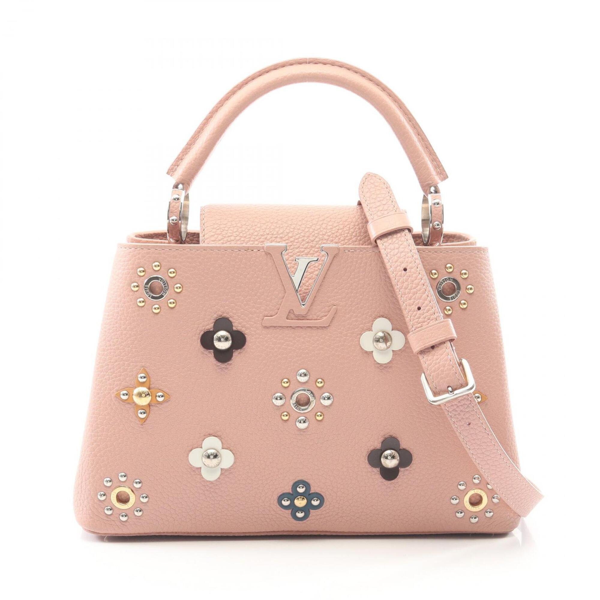 Louis Vuitton Magnolia Pink Leather Handbag (Pre-Owned)