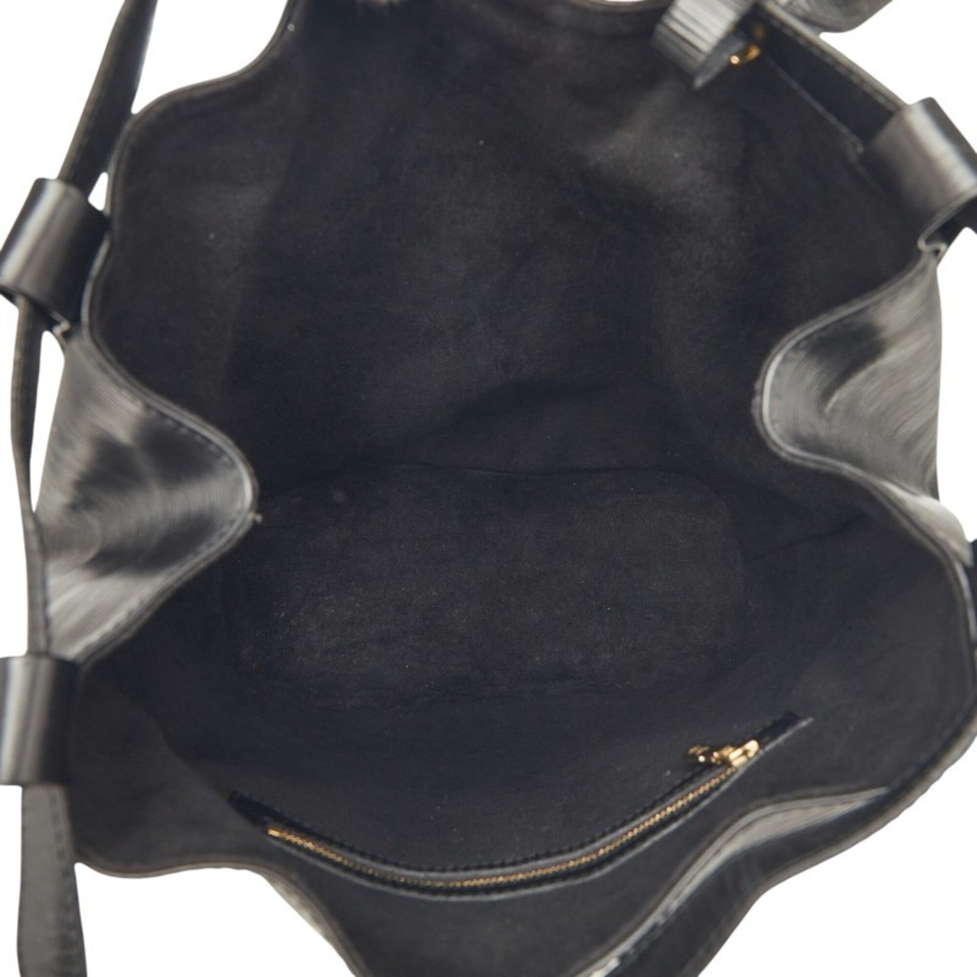 Louis Vuitton Black Noir Leather Shoulder Bag Sling Bag (Pre-Owned)