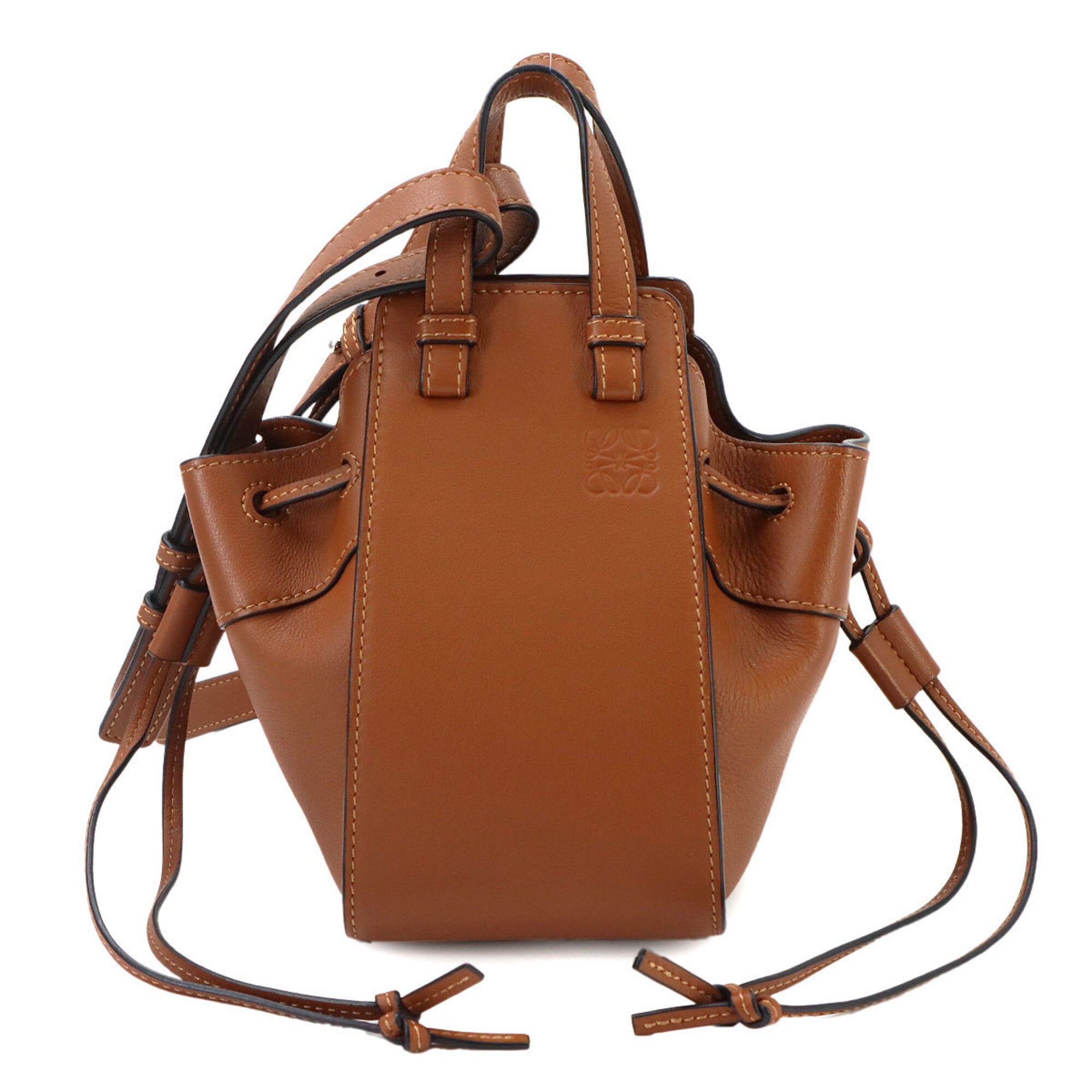 Loewe Brown Leather Handbag (Pre-Owned)