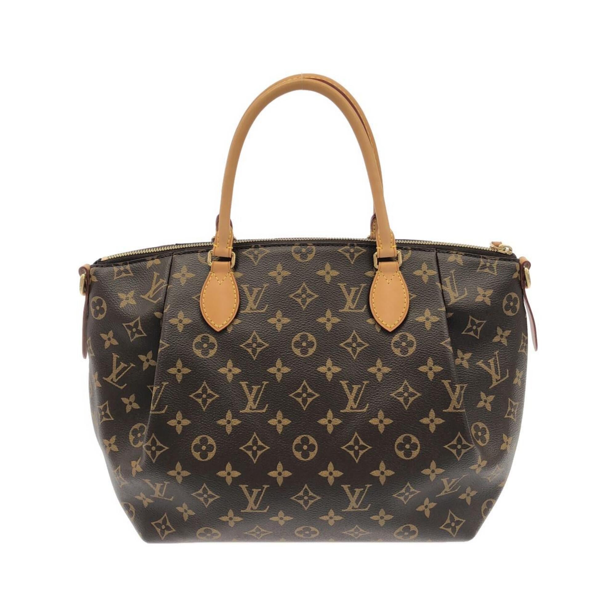Louis Vuitton Monogram Marron Coated Canvas Handbag (Pre-Owned)
