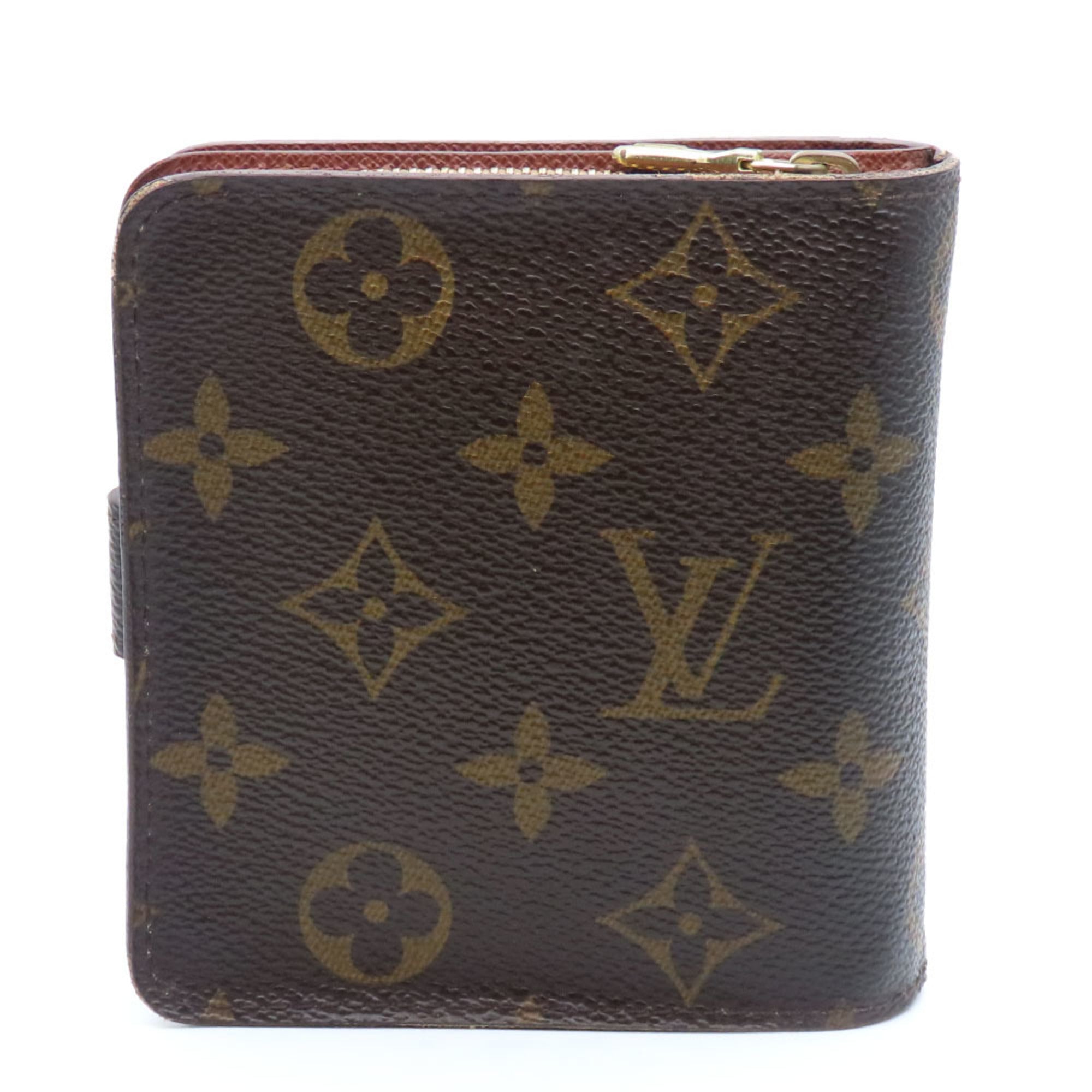 Louis Vuitton Brown Monogram Wallet (Bi-Fold) (Pre-Owned)