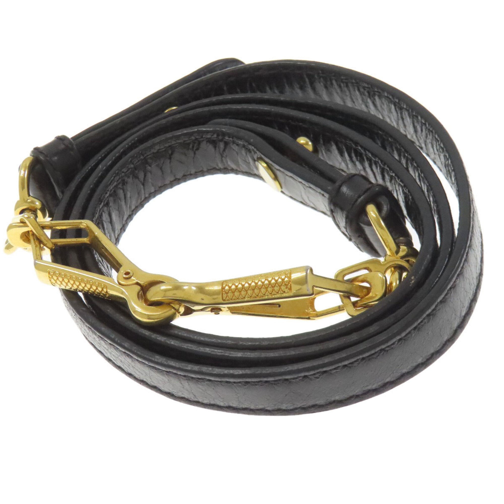 Miu Miu Black Leather Handbag (Pre-Owned)
