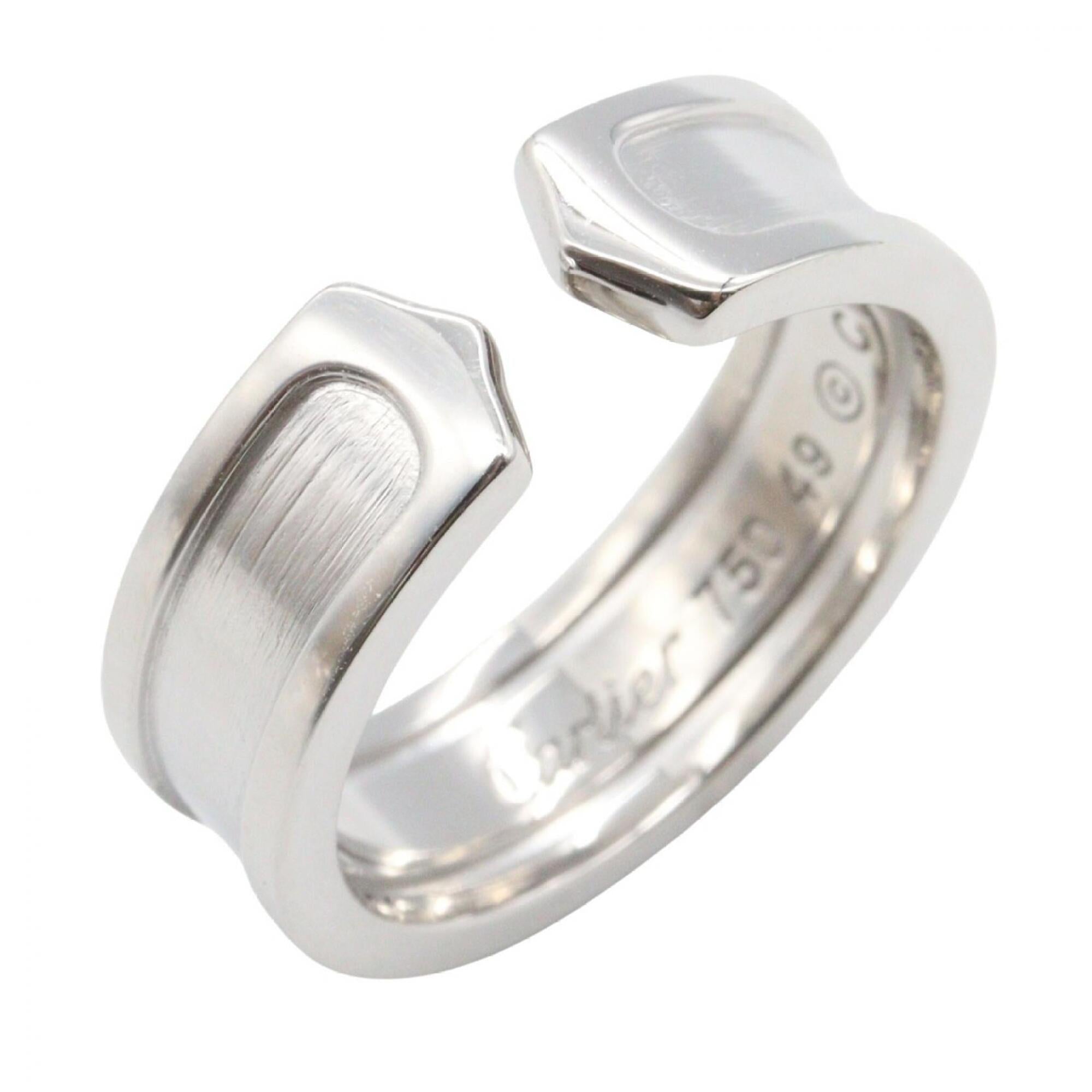 Cartier Silver White Gold (18K) Band Ring (Pre-Owned)