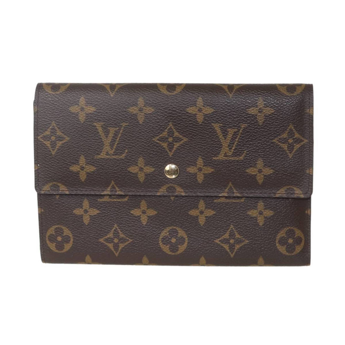 Louis Vuitton Monogram Monogram Monogram Long Wallet (Tri-Fold) (Pre-Owned)