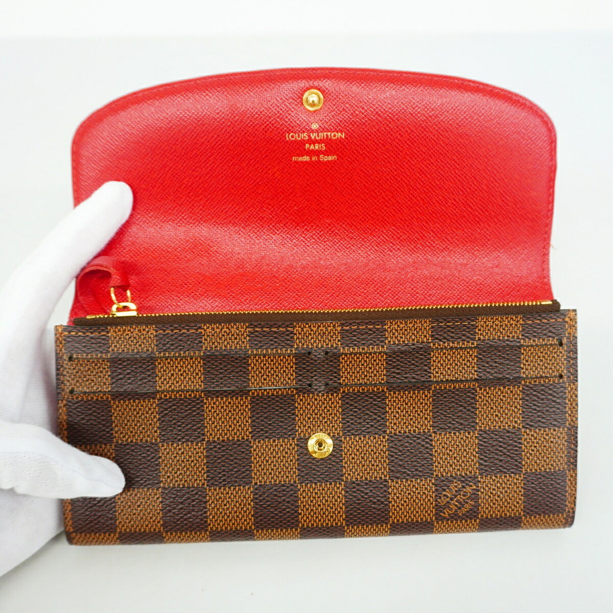Louis Vuitton Rouge Long Wallet (Bi-Fold) (Pre-Owned)