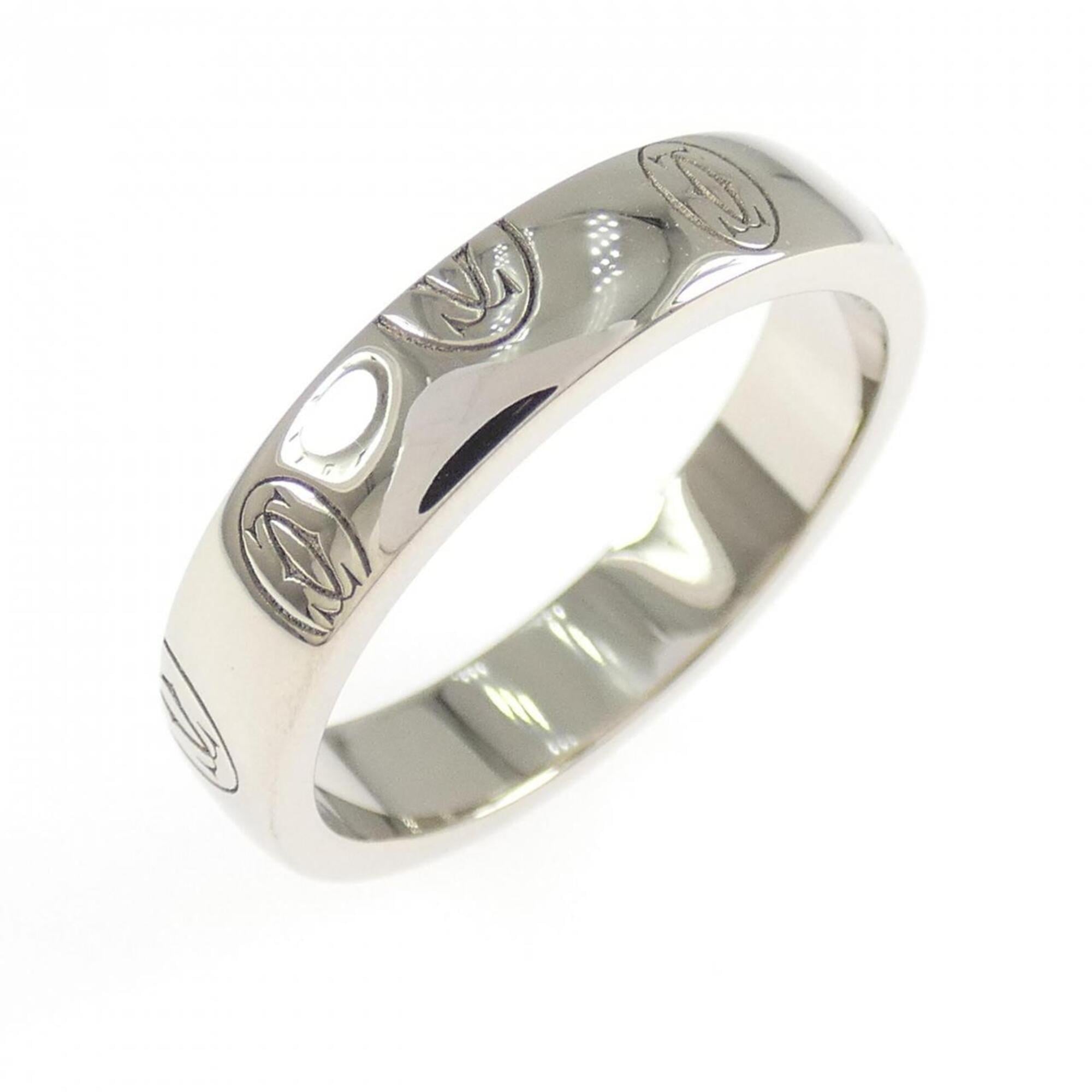 Cartier Happy Birthday White Gold (18K) Band Ring (Pre-Owned)