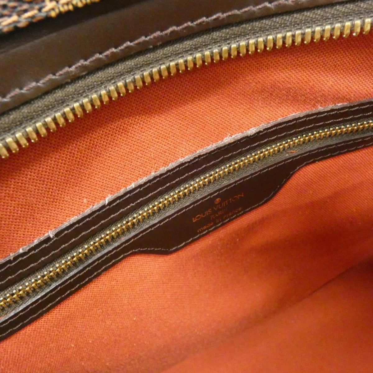 Louis Vuitton Ebene Coated Canvas Shoulder Bag (Pre-Owned)