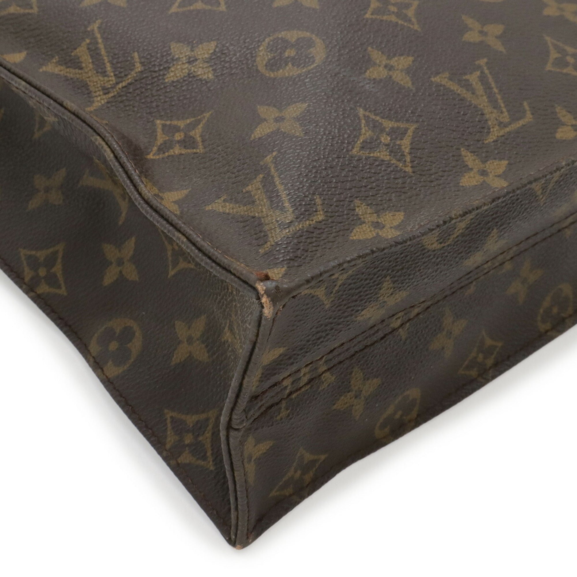 Louis Vuitton Brown Monogram Monogram Handbag Tote Bag (Pre-Owned)