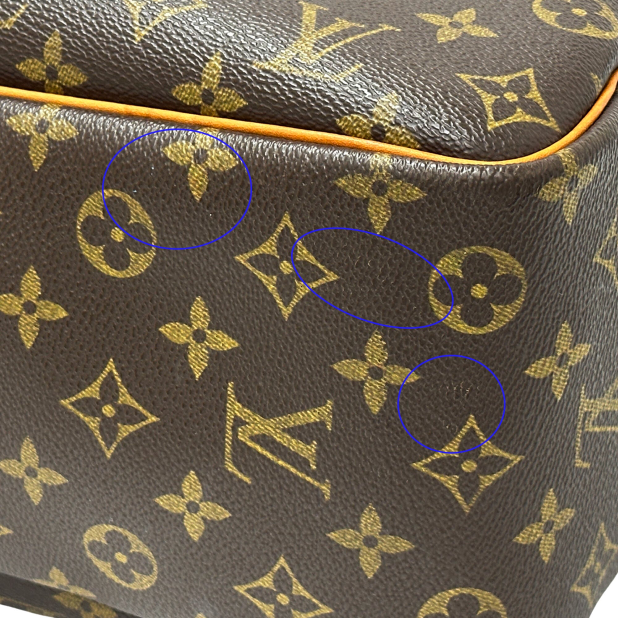 Louis Vuitton Brown Monogram Canvas Handbag (Pre-Owned)