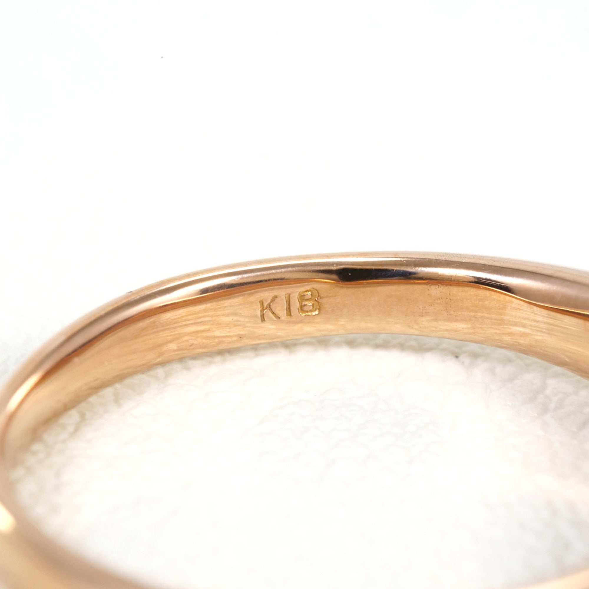 Unbranded Pink Gold Pink Gold (18K) Band Ring (Pre-Owned)