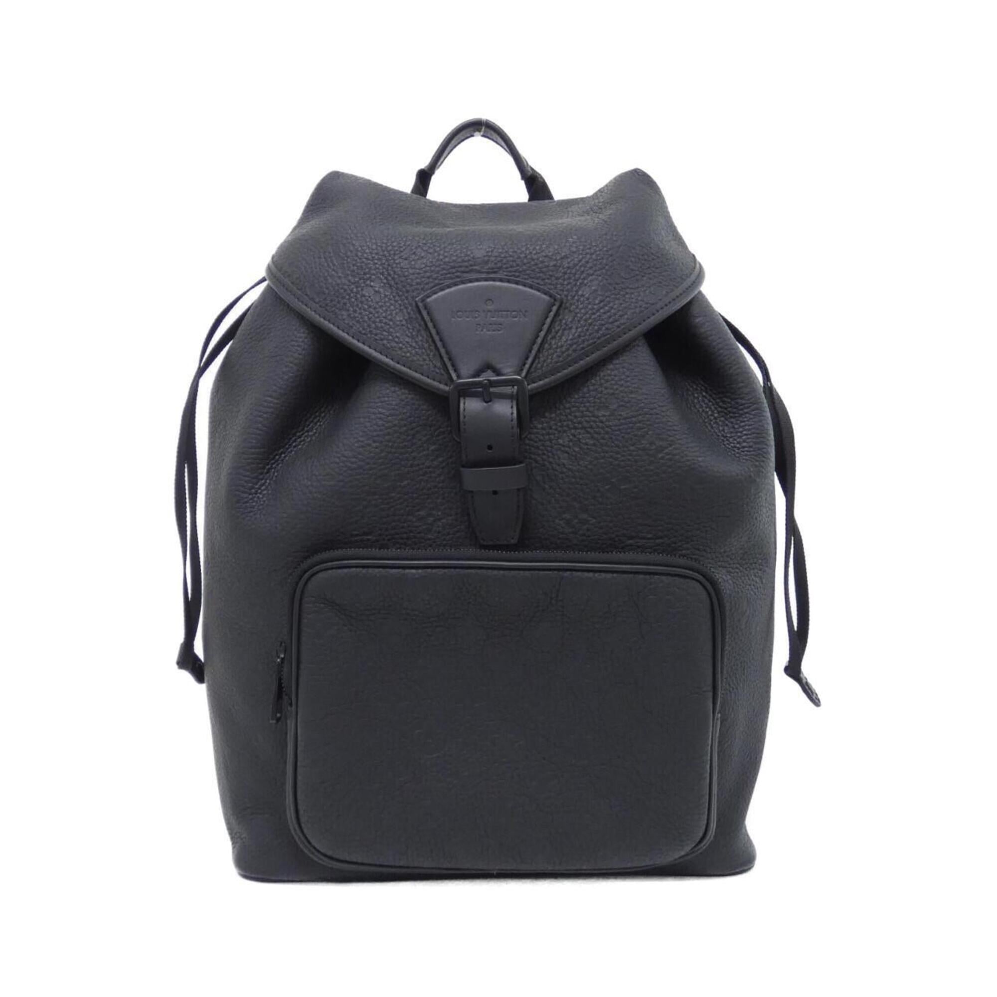 Louis Vuitton Taurillon Black Leather Backpack (Pre-Owned)