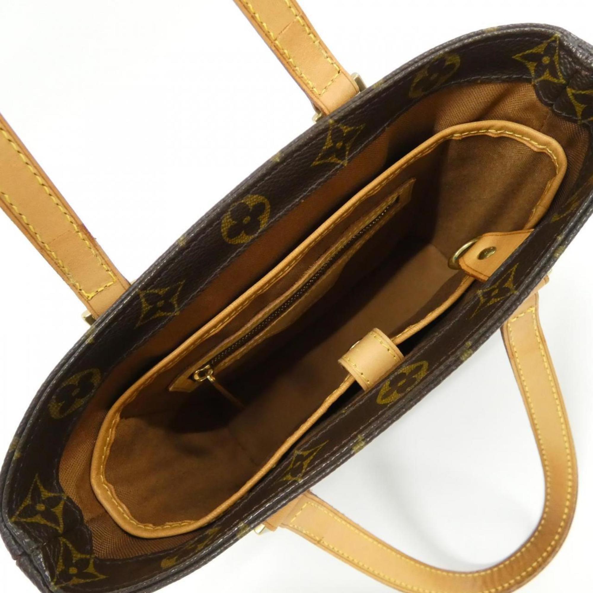 Louis Vuitton Brown Coated Canvas Handbag (Pre-Owned)