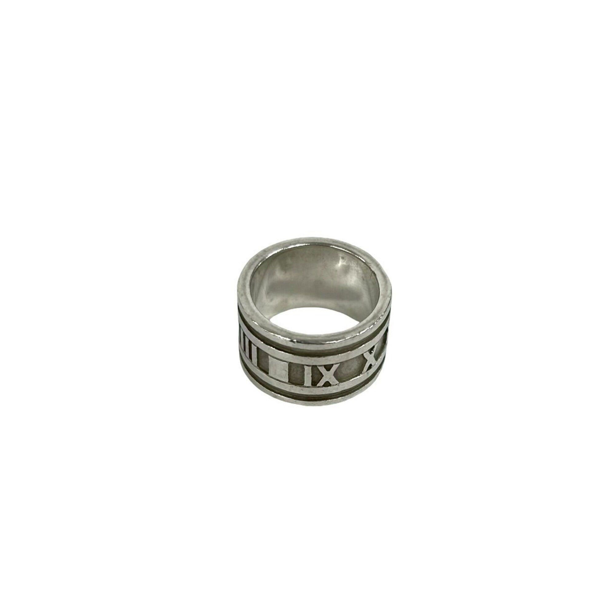 Tiffany Silver Silver 925 Band Ring (Pre-Owned)