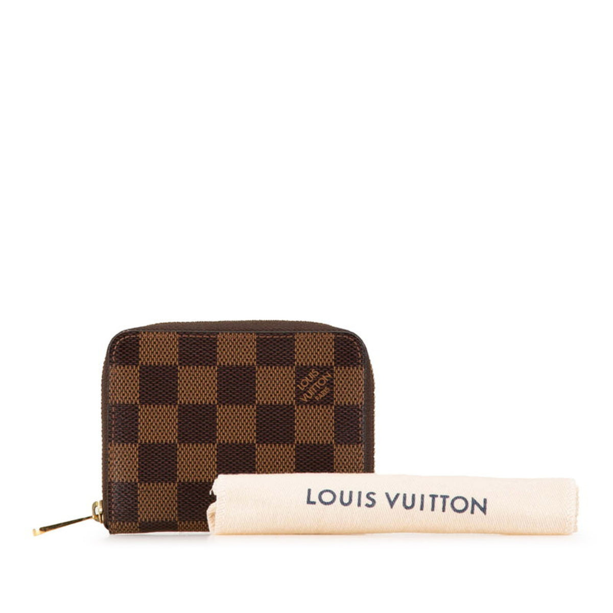 Louis Vuitton Brown Pvc Coin Purse/Coin Case (Pre-Owned)