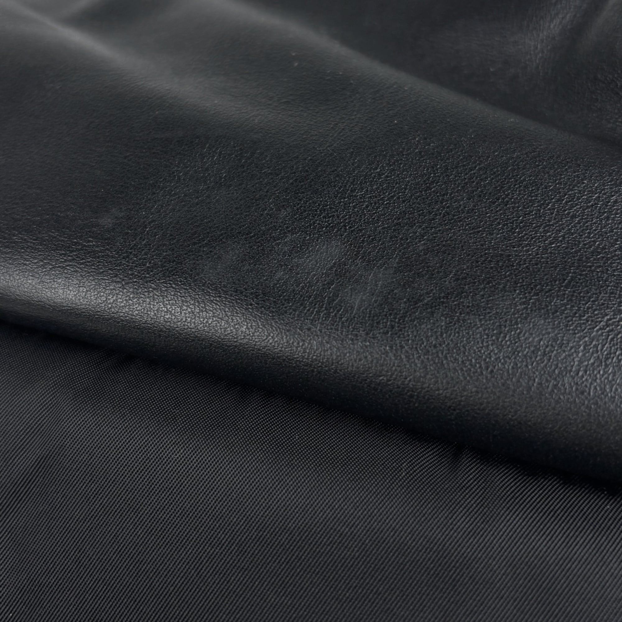 Prada Black Tessuto Leather Backpack (Pre-Owned)