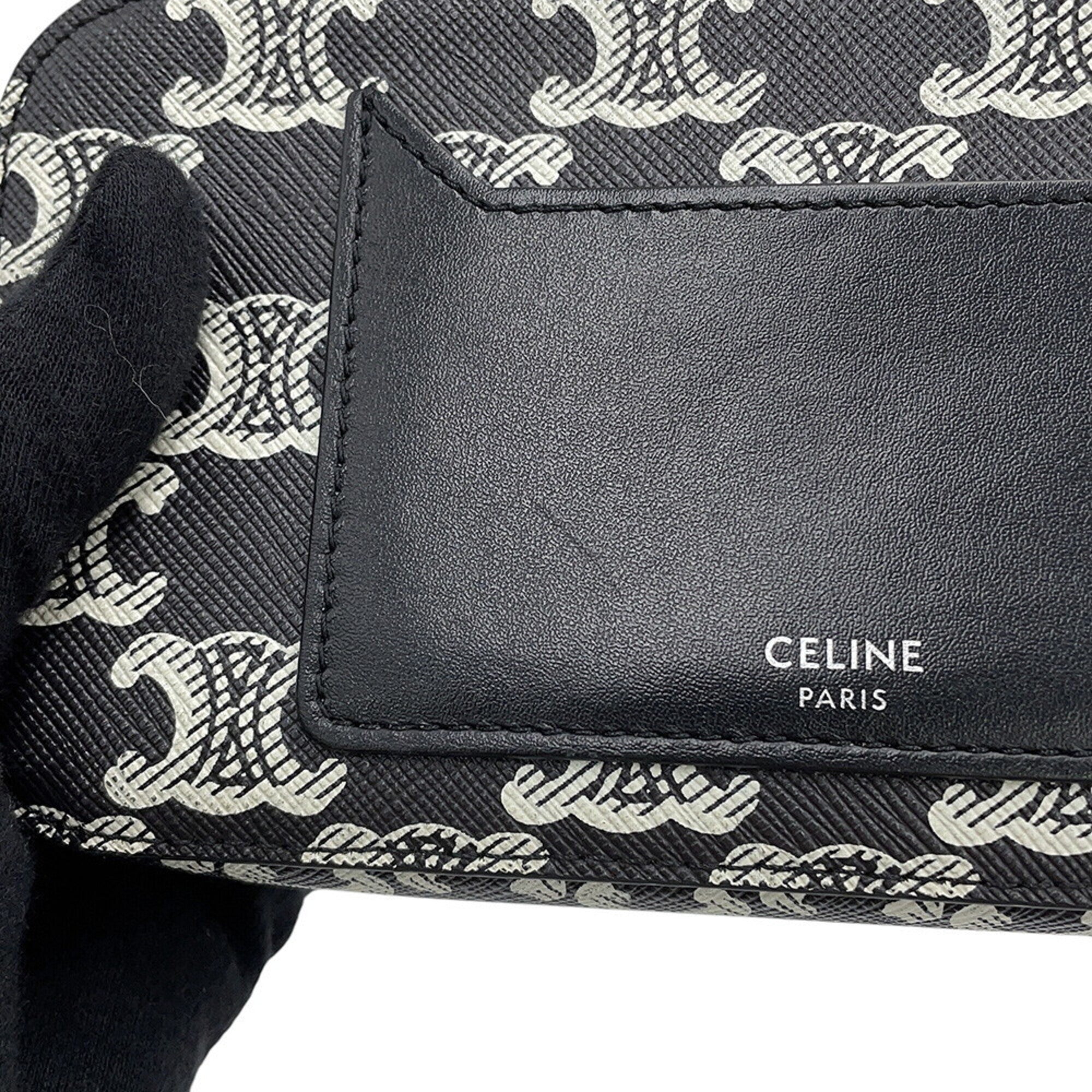 Celine Black Pvc Leather Shoulder Bag (Pre-Owned)