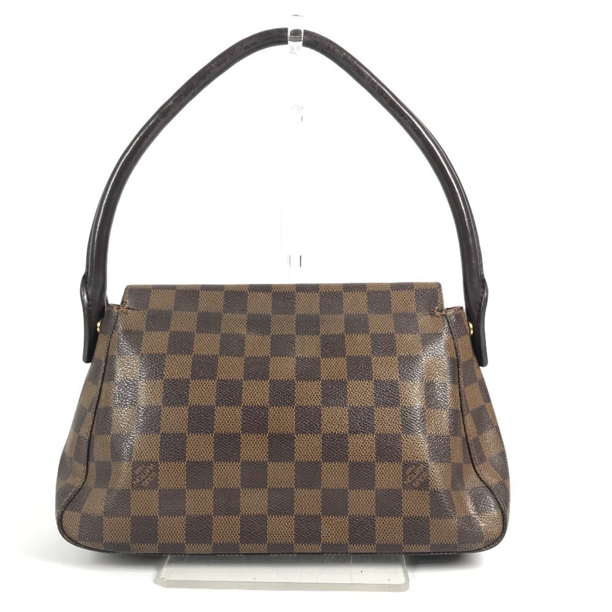 Louis Vuitton Brown Ebene Damier Canvas Handbag Shoulder Bag Tote Bag (Pre-Owned)