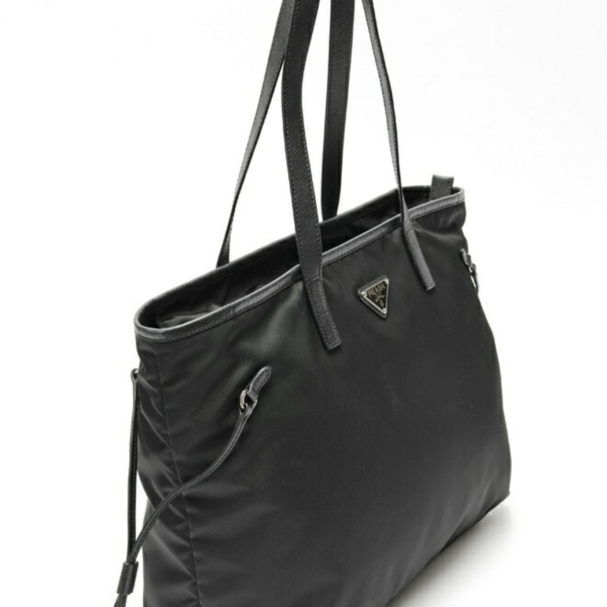 Prada Black Nylon Tote Bag (Pre-Owned)