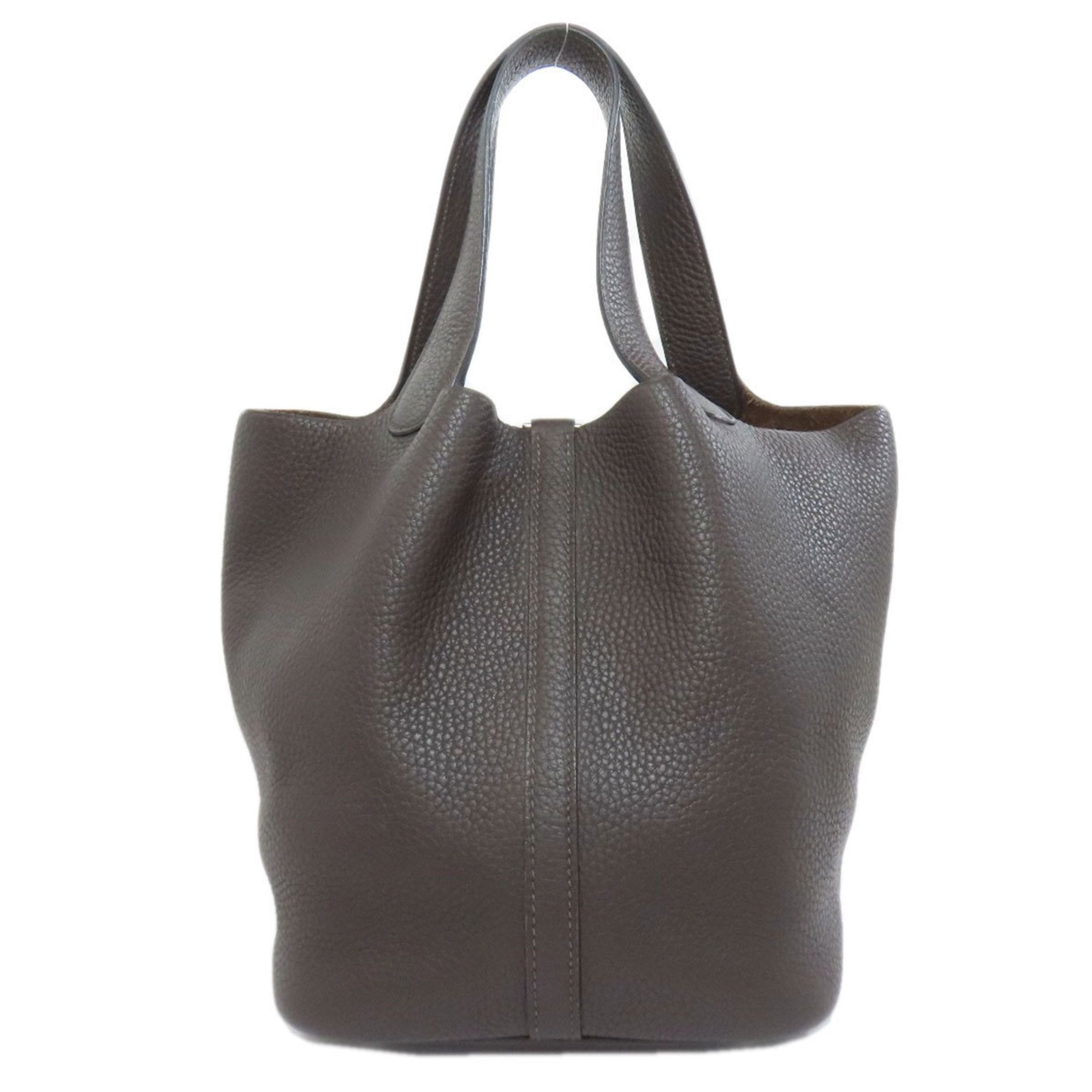 Hermes Picotin Brown Handbag (Pre-Owned)