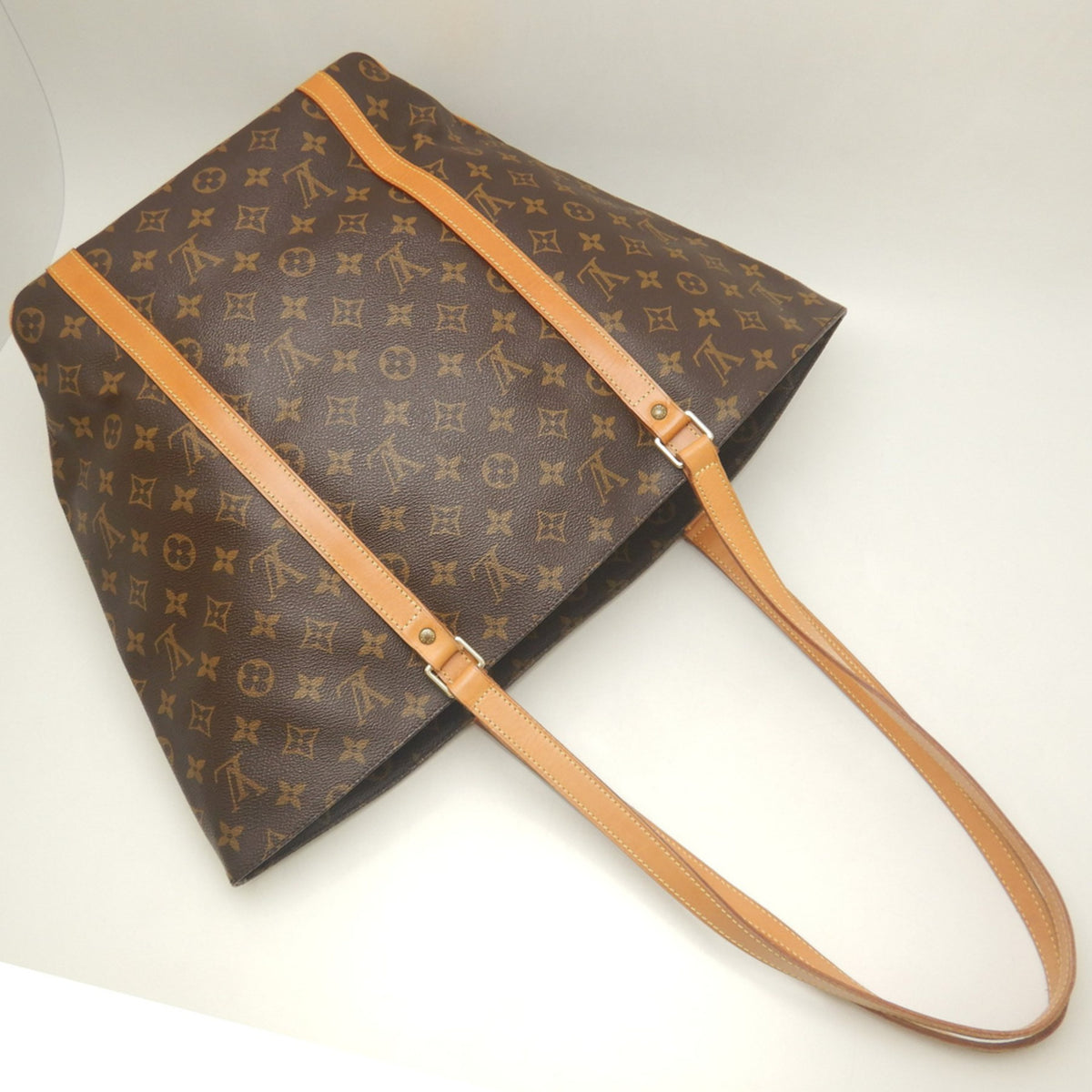 Louis Vuitton Brown Monogram Tote Bag (Pre-Owned)