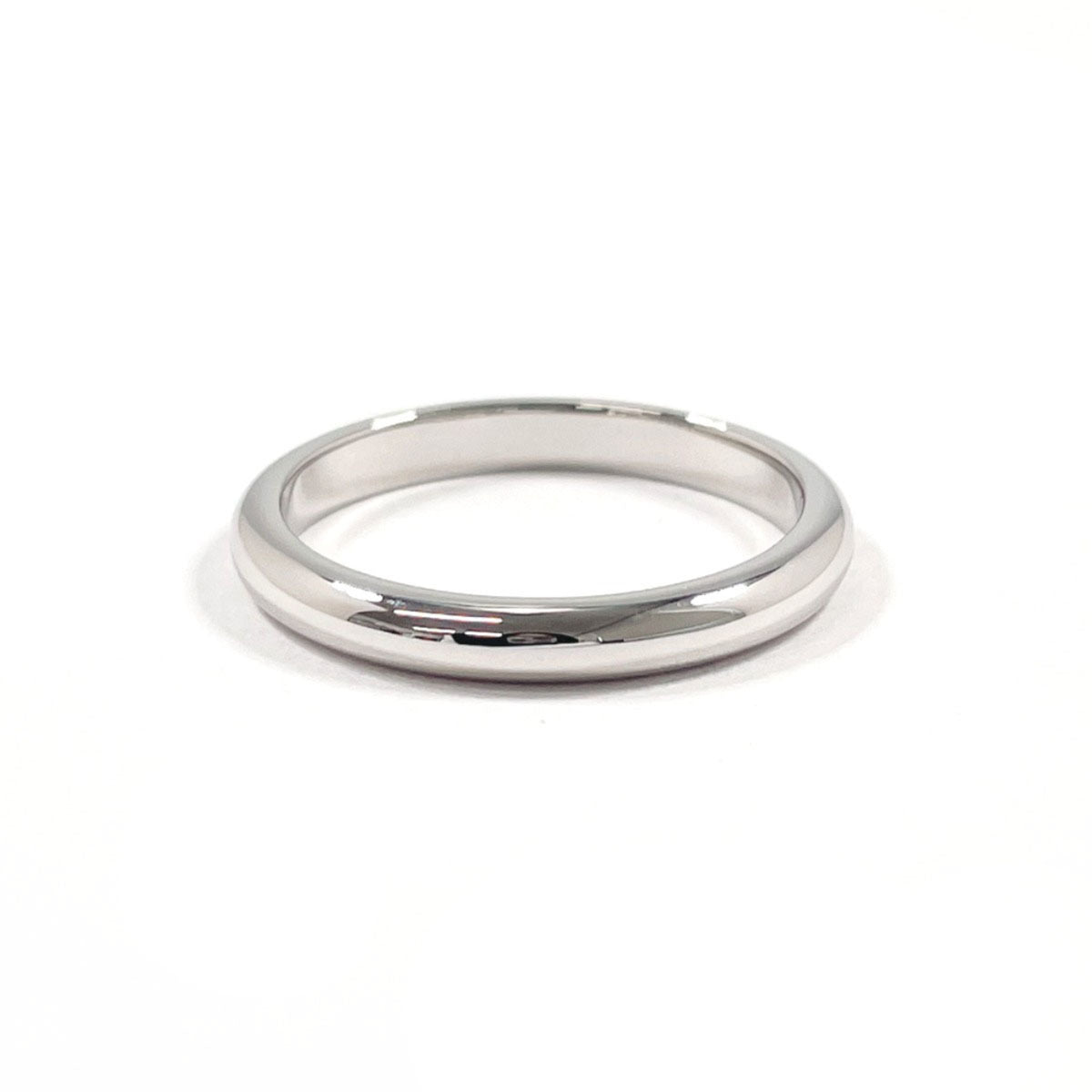 Bvlgari Silver Platinum 950 Wedding Ring (Pre-Owned)