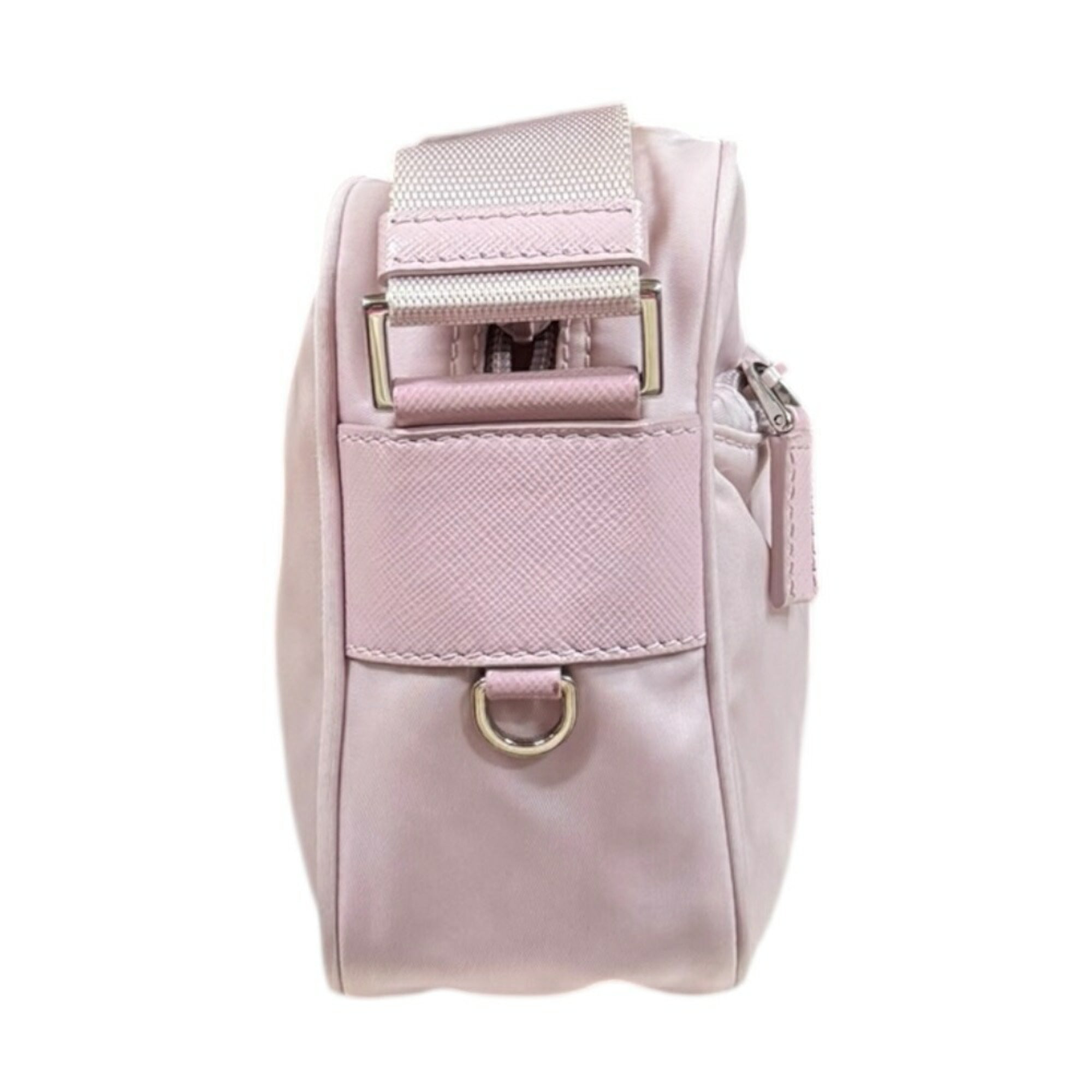 Prada Pink Nylon Shoulder Bag (Pre-Owned)