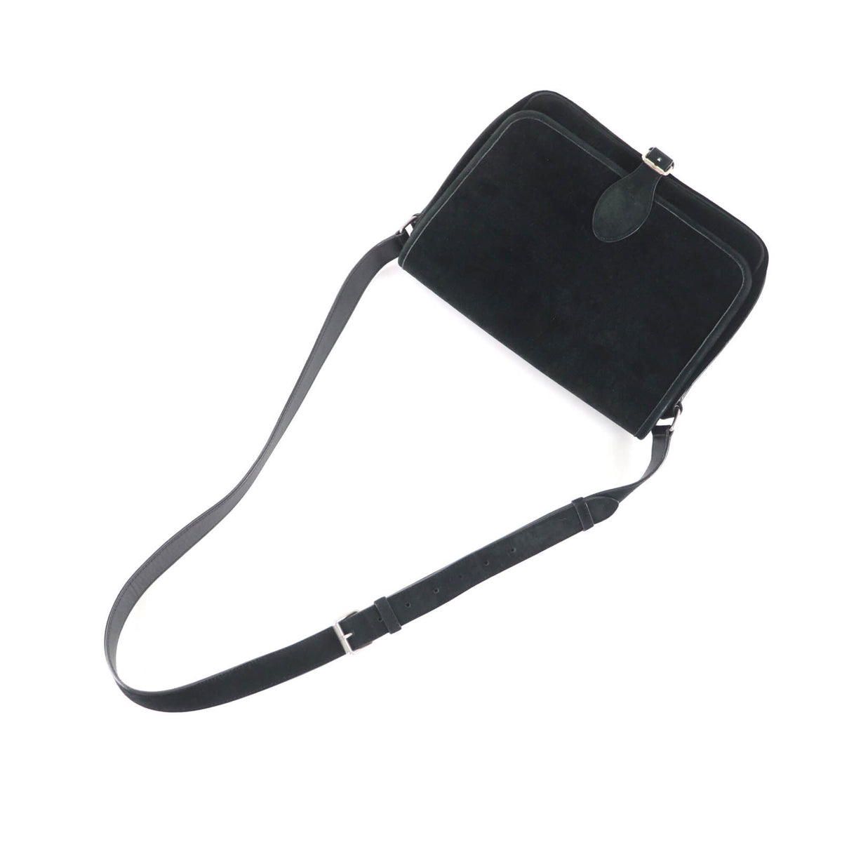 Saint Laurent Black Leather Shoulder Bag (Pre-Owned)