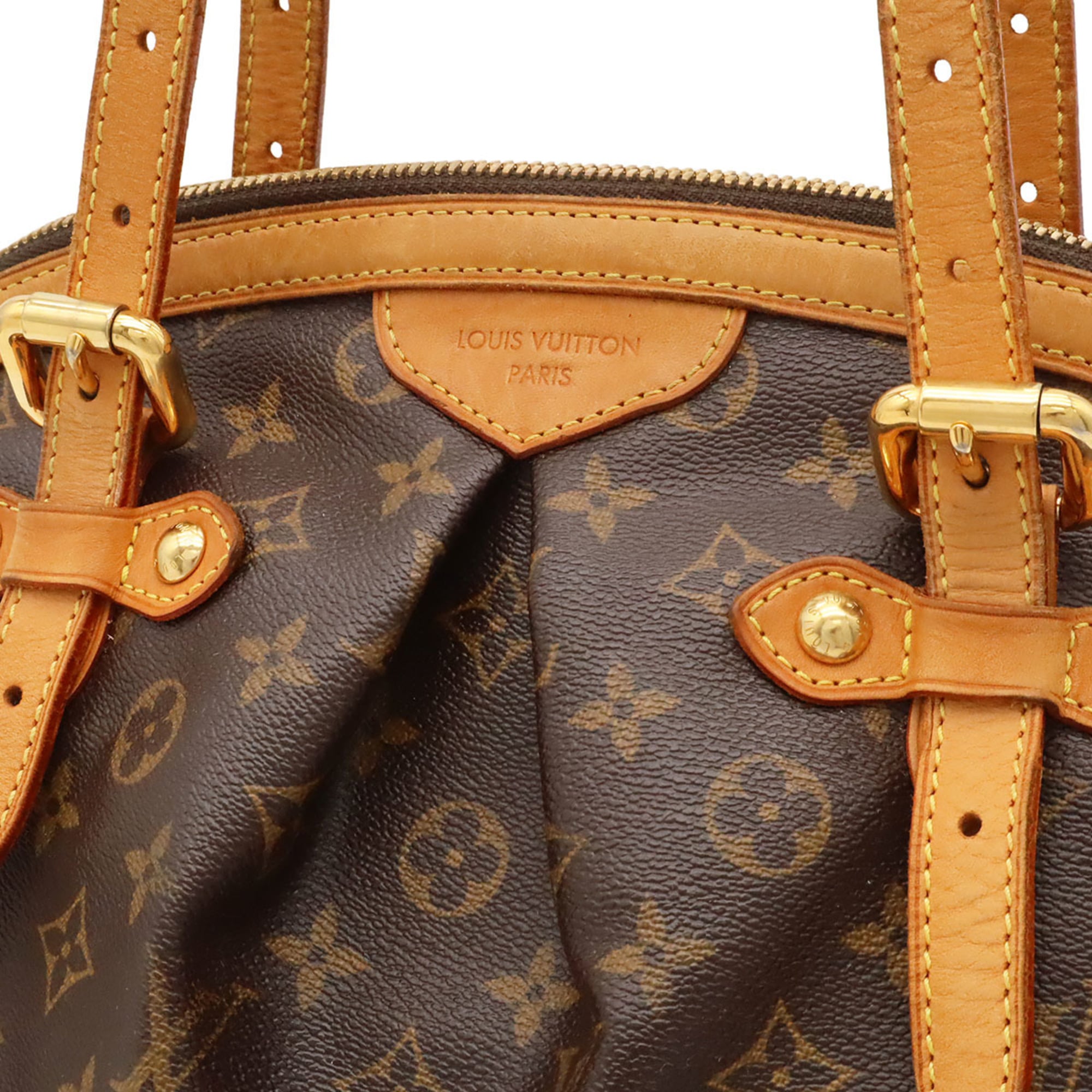 Louis Vuitton Brown Monogram Monogram Shoulder Bag Tote Bag (Pre-Owned)