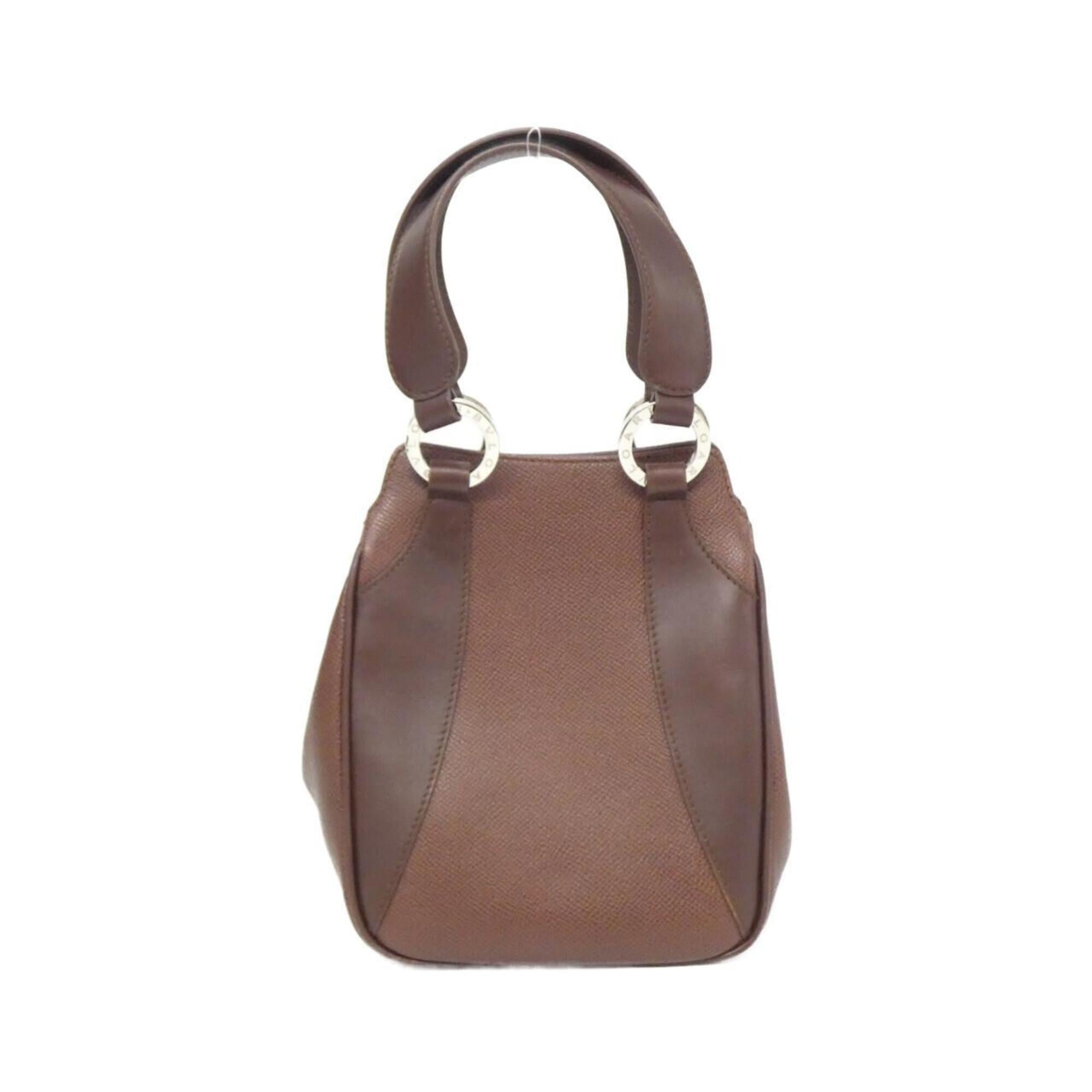 Bvlgari Brown Leather Handbag (Pre-Owned)