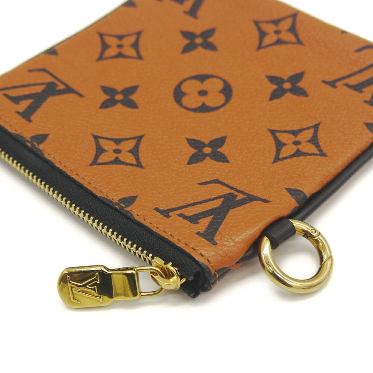 Louis Vuitton Black Brown Monogram Empreinte Pochette Pouch (Pre-Owned)
