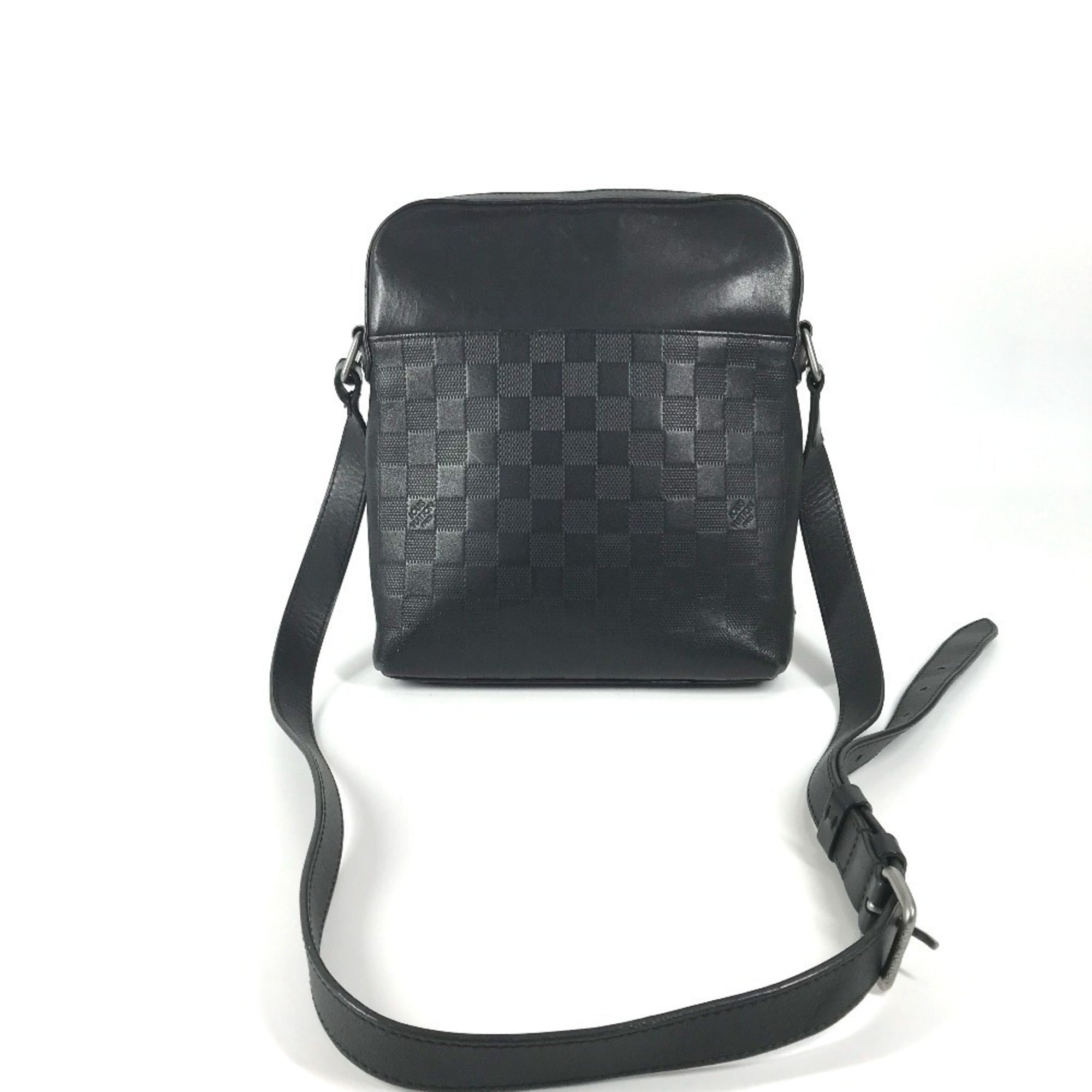 Louis Vuitton Black Damier Infini Pochette Shoulder Bag (Pre-Owned)