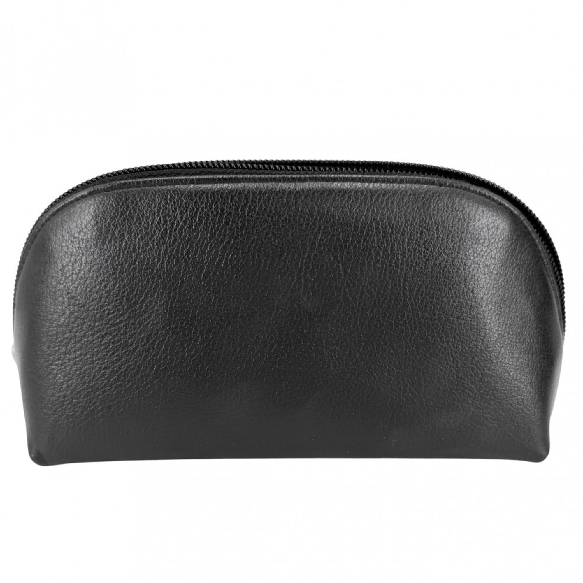 Chanel Black Leather Pouch (Pre-Owned)