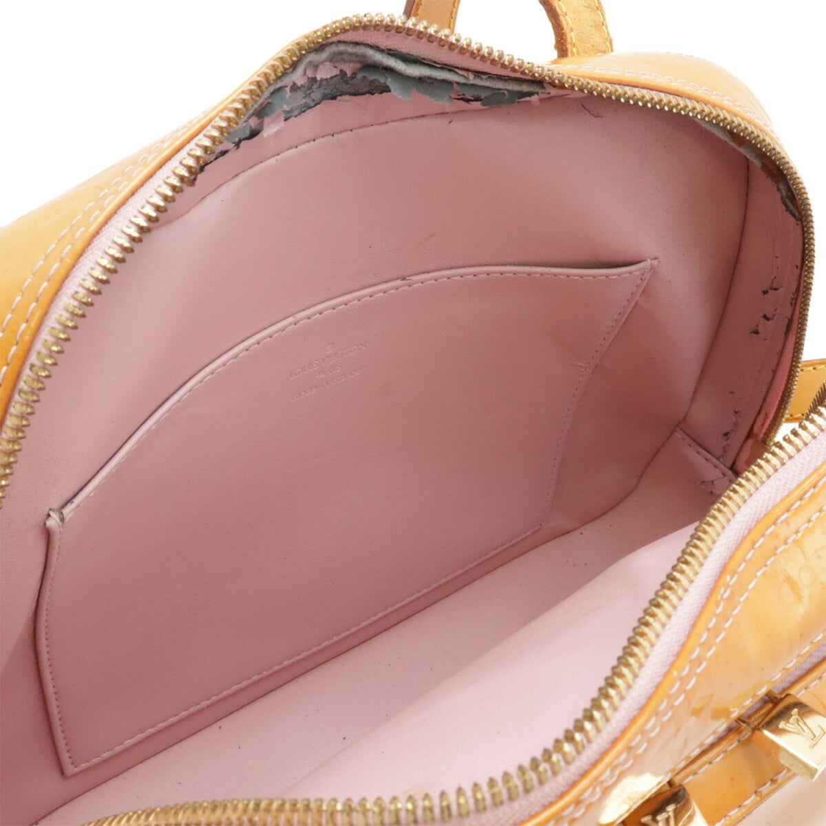 Louis Vuitton Pink Leather Backpack Shoulder Bag (Pre-Owned)