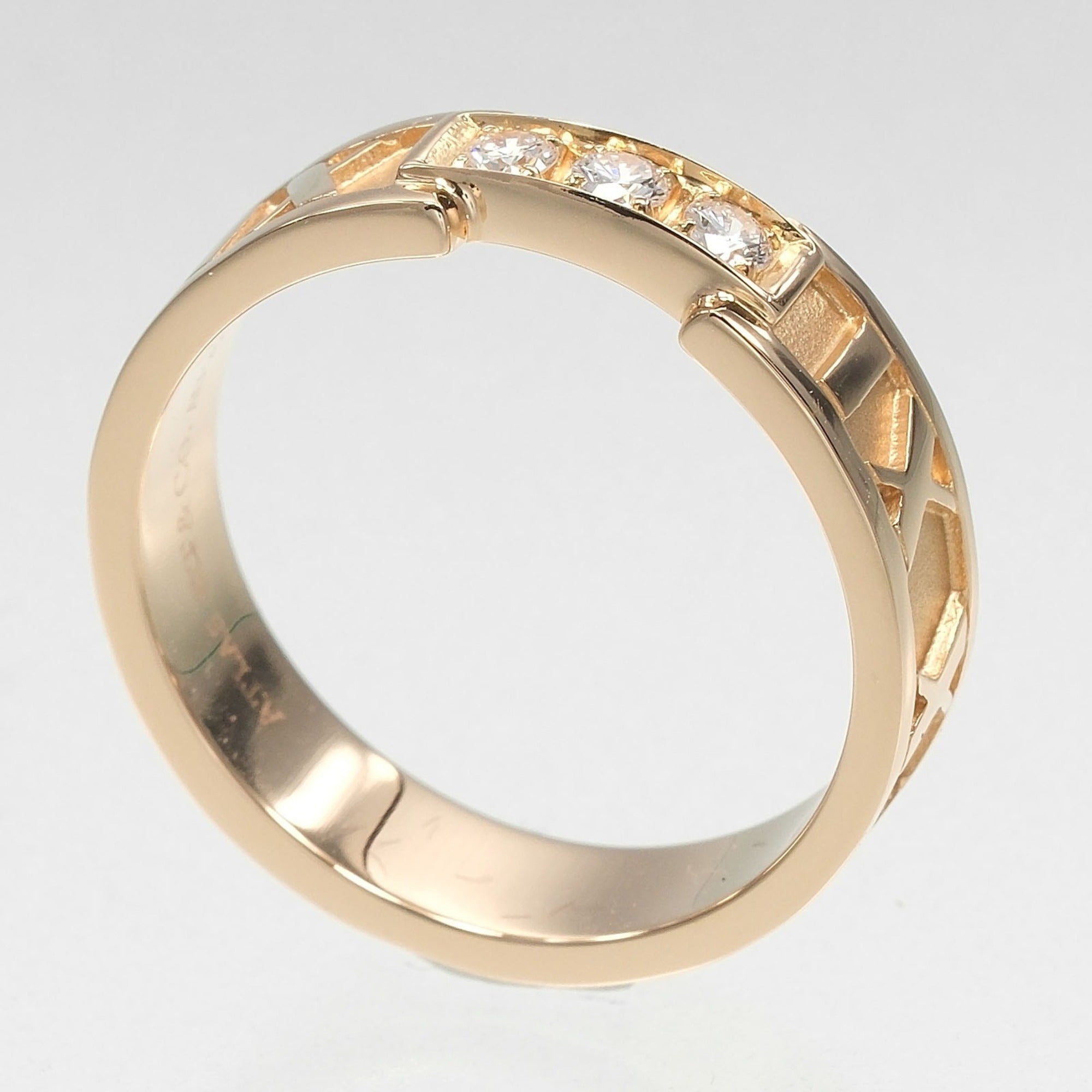 Tiffany Atlas Pink Band Ring (Pre-Owned)