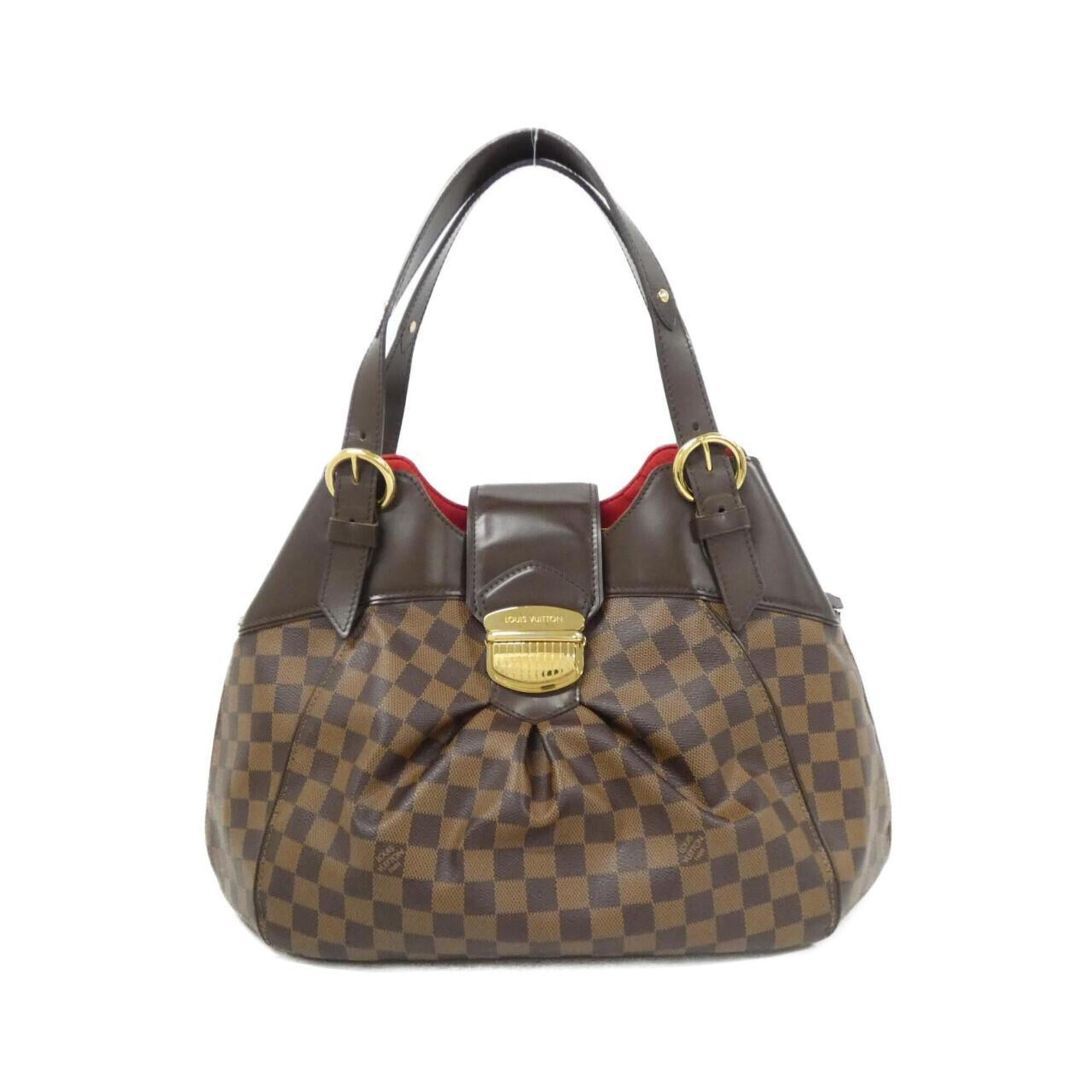 Louis Vuitton Brown Coated Canvas Shoulder Bag (Pre-Owned)