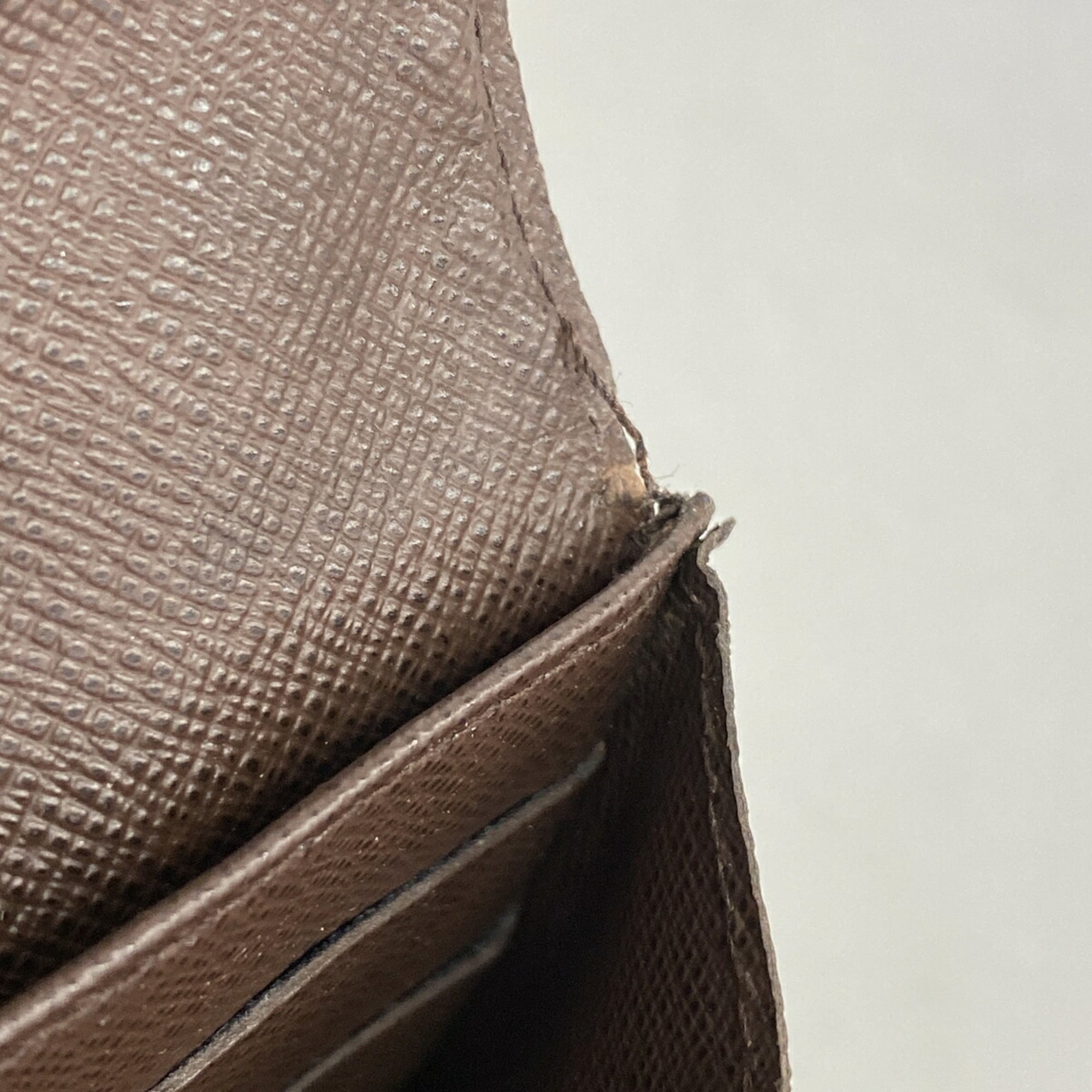 Louis Vuitton Ebene Long Wallet (Bi-Fold) (Pre-Owned)
