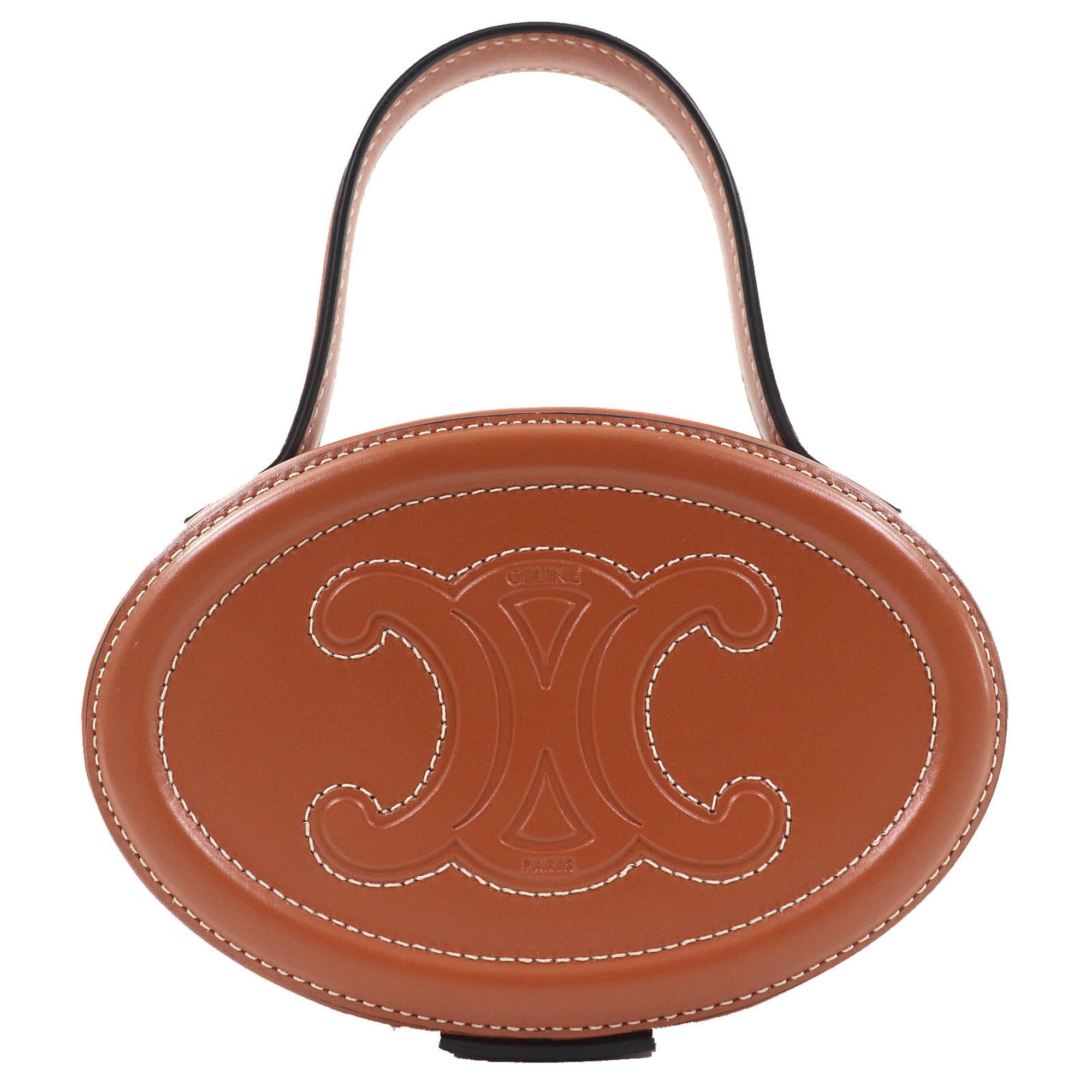 Celine Brown Leather Handbag (Pre-Owned)