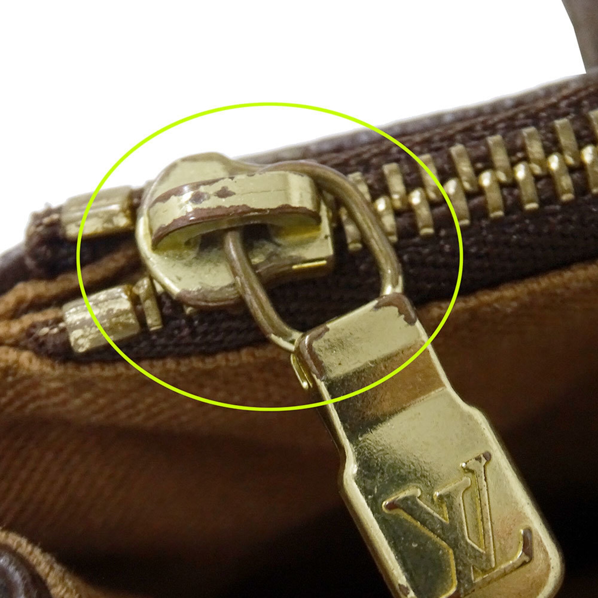 Louis Vuitton Brown Monogram Canvas Handbag Tote Bag (Pre-Owned)