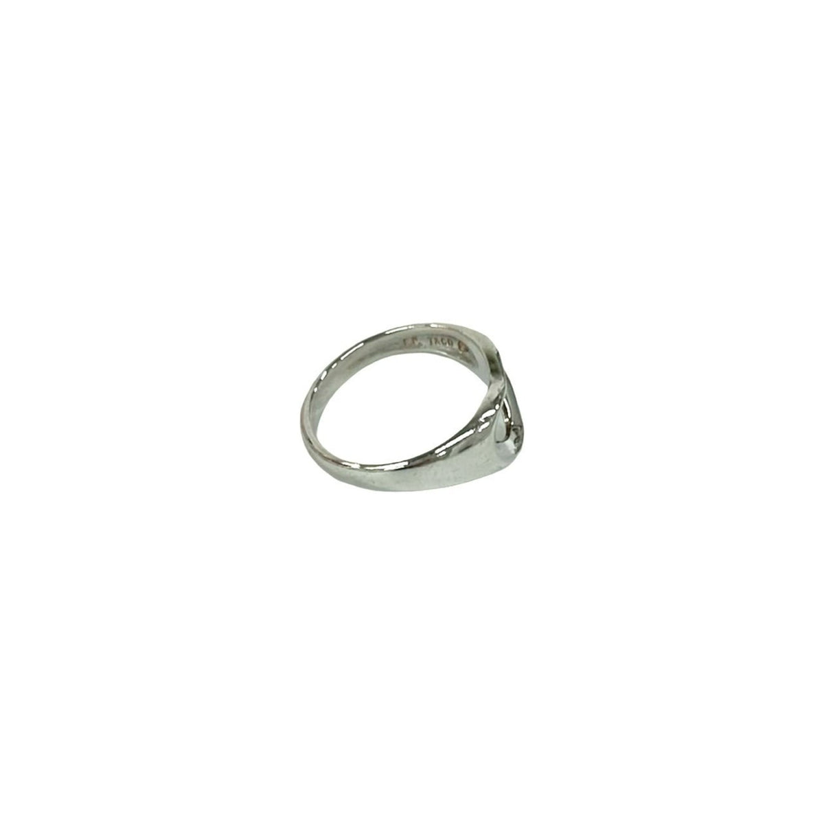 Tiffany Silver Silver 925 Band Ring (Pre-Owned)
