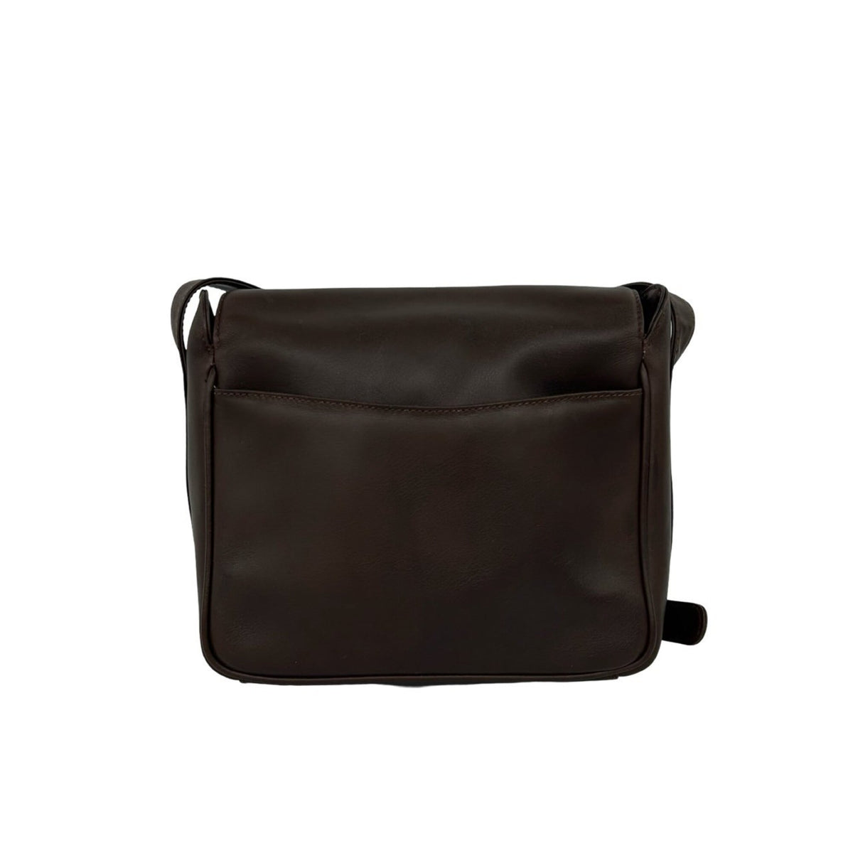 Gucci Brown Leather Pochette Shoulder Bag (Pre-Owned)