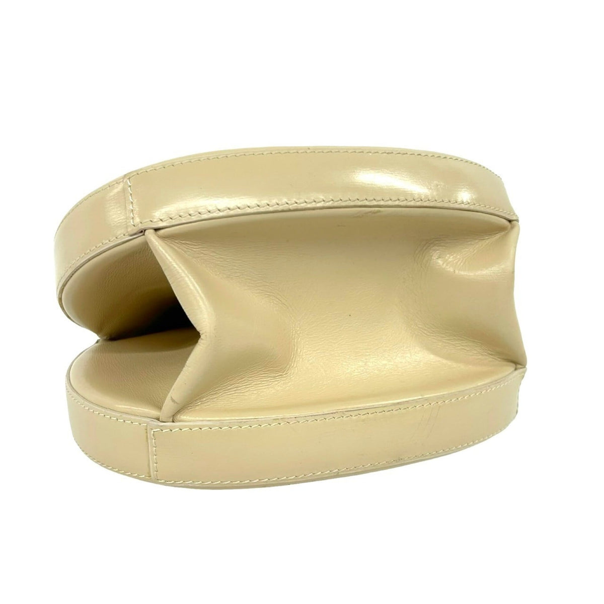 Loewe Beige Leather Handbag Shoulder Bag (Pre-Owned)