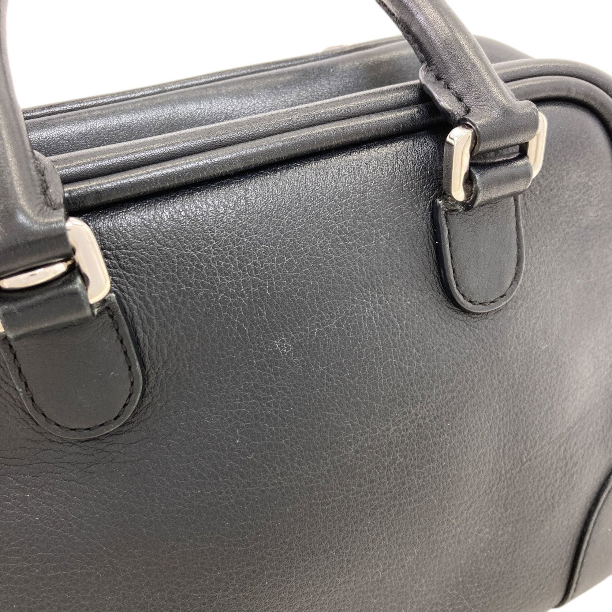 Loewe Black Leather Handbag (Pre-Owned)