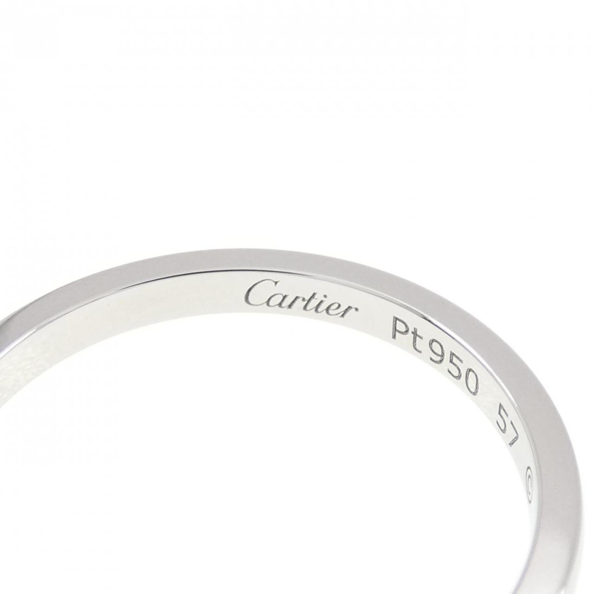 Cartier Platinum 950 Band Ring (Pre-Owned)