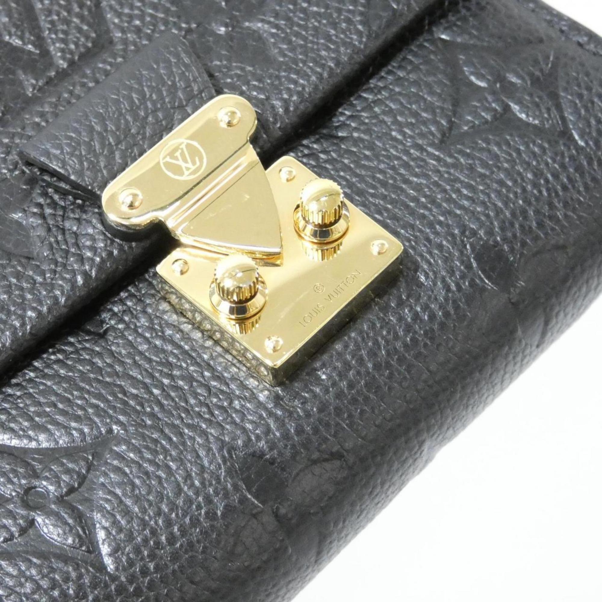 Louis Vuitton Black Monogram Monogram Empreinte Leather Wallet (Bi-Fold) (Pre-Owned)