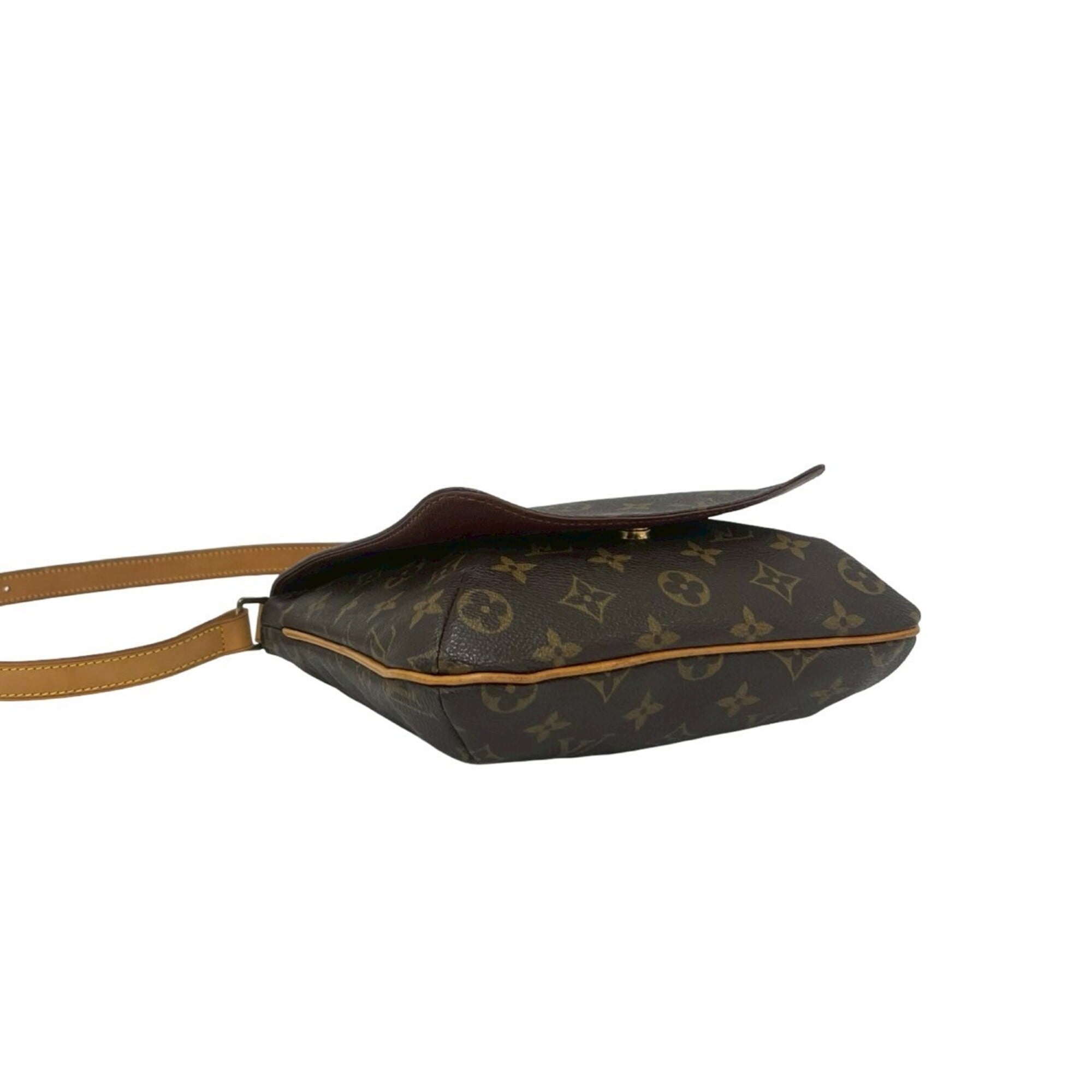 Louis Vuitton Brown Leather Pvc Shoulder Bag (Pre-Owned)