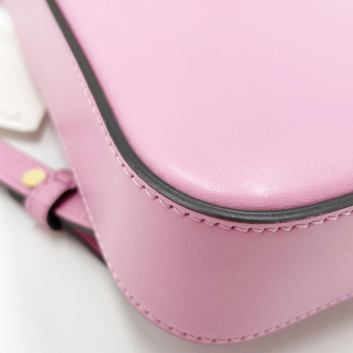 Gucci Pink Leather Handbag Shoulder Bag Tote Bag (Pre-Owned)